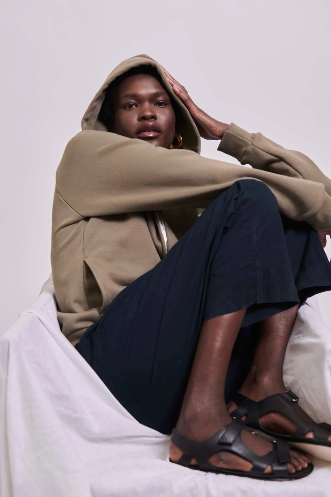 Jamie Haller - The Bird Hoodie in Loden - Image 7