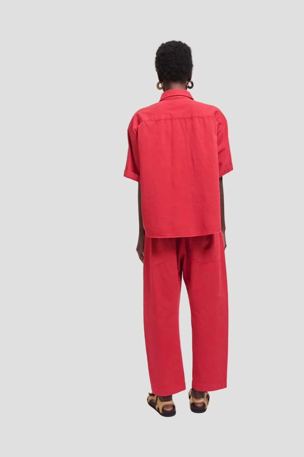 Jamie Haller - The Boxer Pant in Red - Image 7