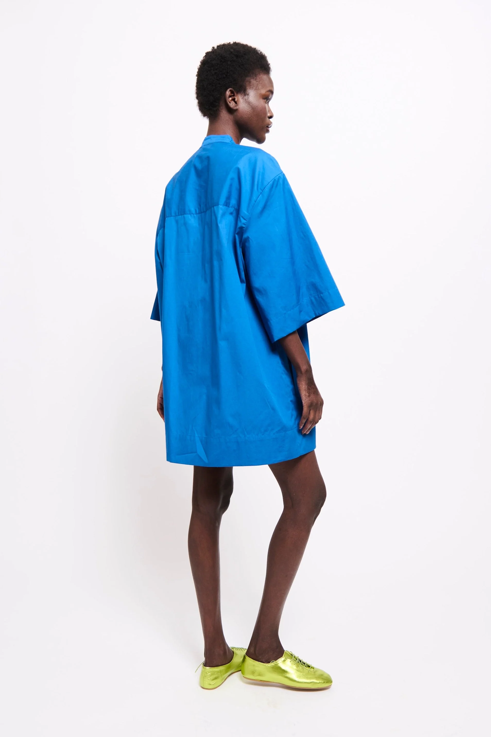 Jamie Haller - The Caftan Mini Dress in Royal Blue - Image 2