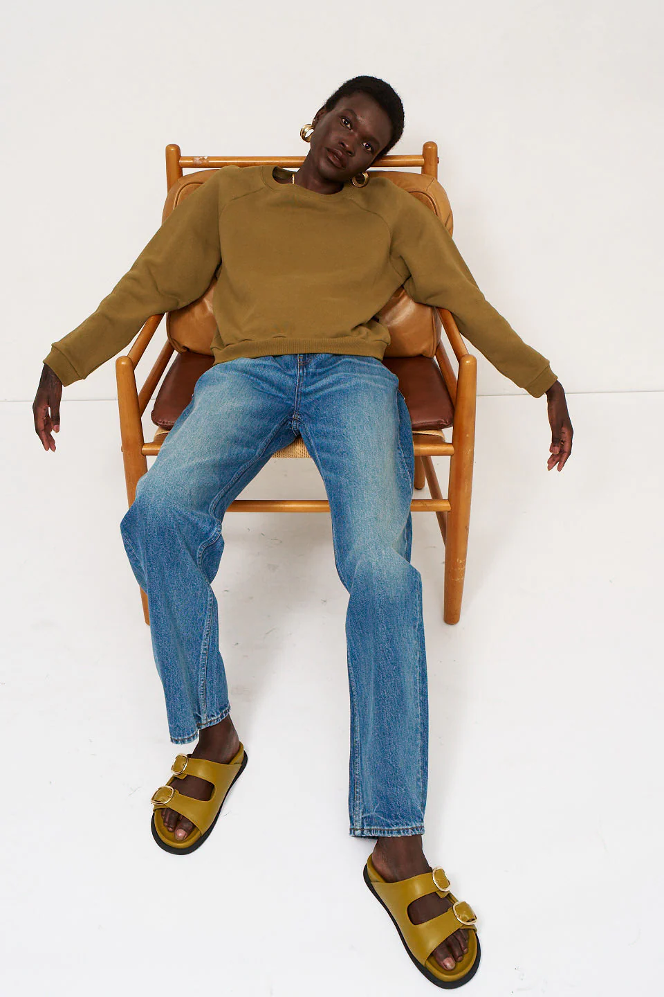 Jamie Haller - The Daily Sweatshirt in Avo - Image 4