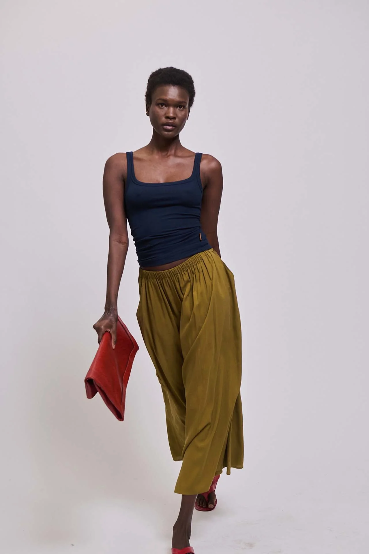 Jamie Haller - The Document Clutch in Red Snake - Image 7