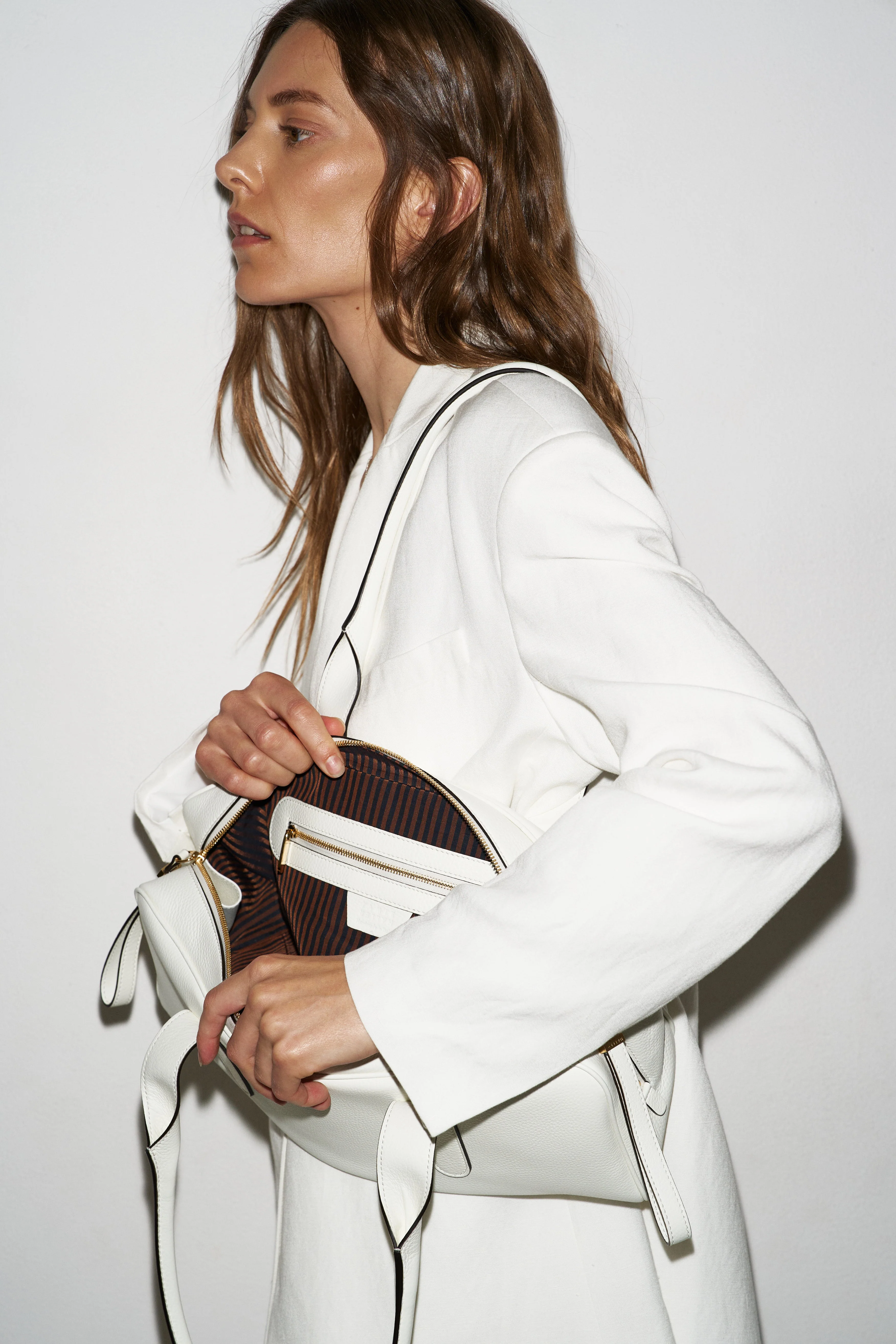 Jamie Haller - The East West Bag in White - Image 8