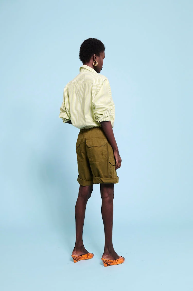 Jamie Haller - The Kit Slide in Aperol Python - Image 5