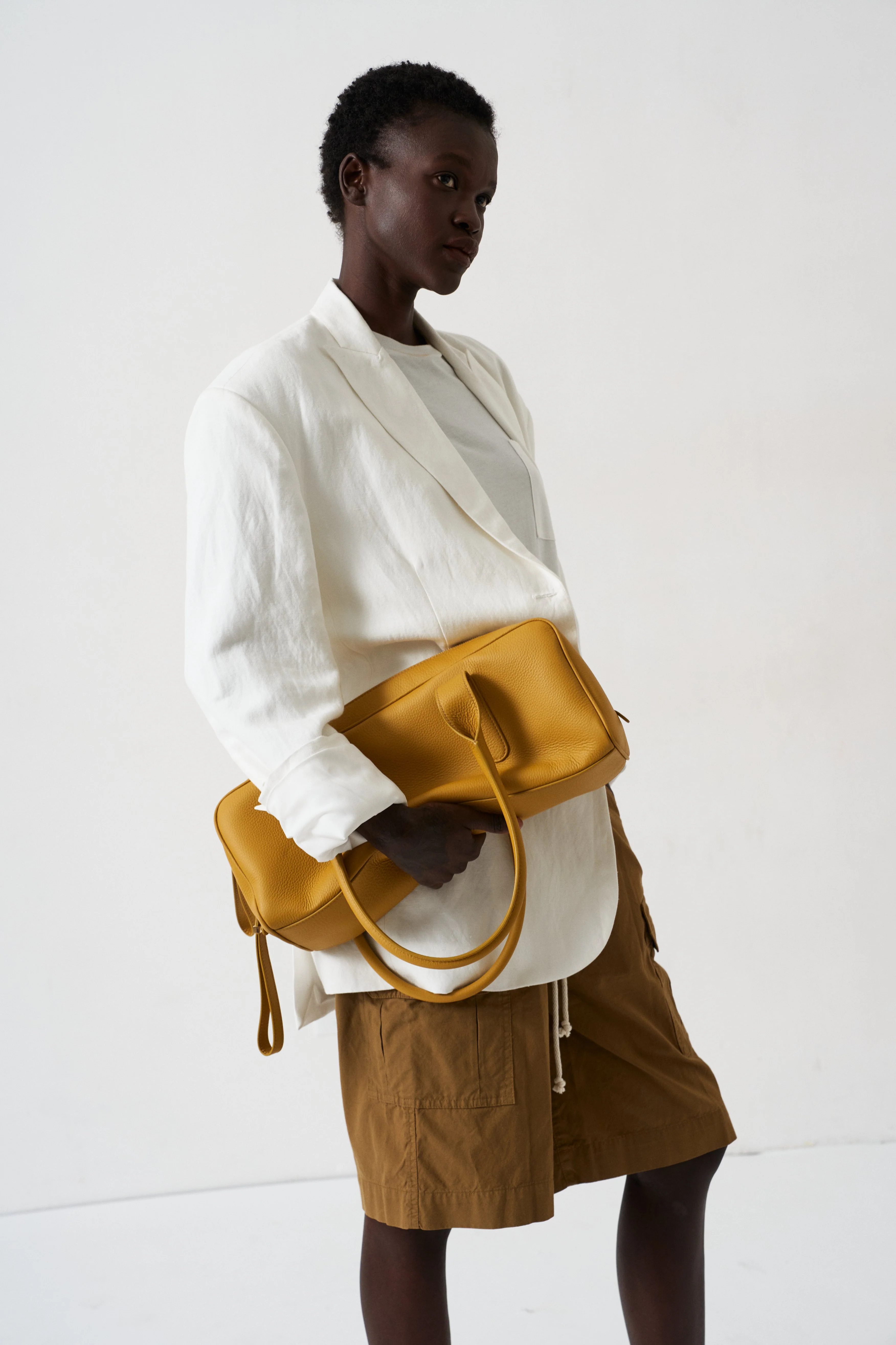 Jamie Haller - The Rope Tie Cargo Short in Camel - Image 4