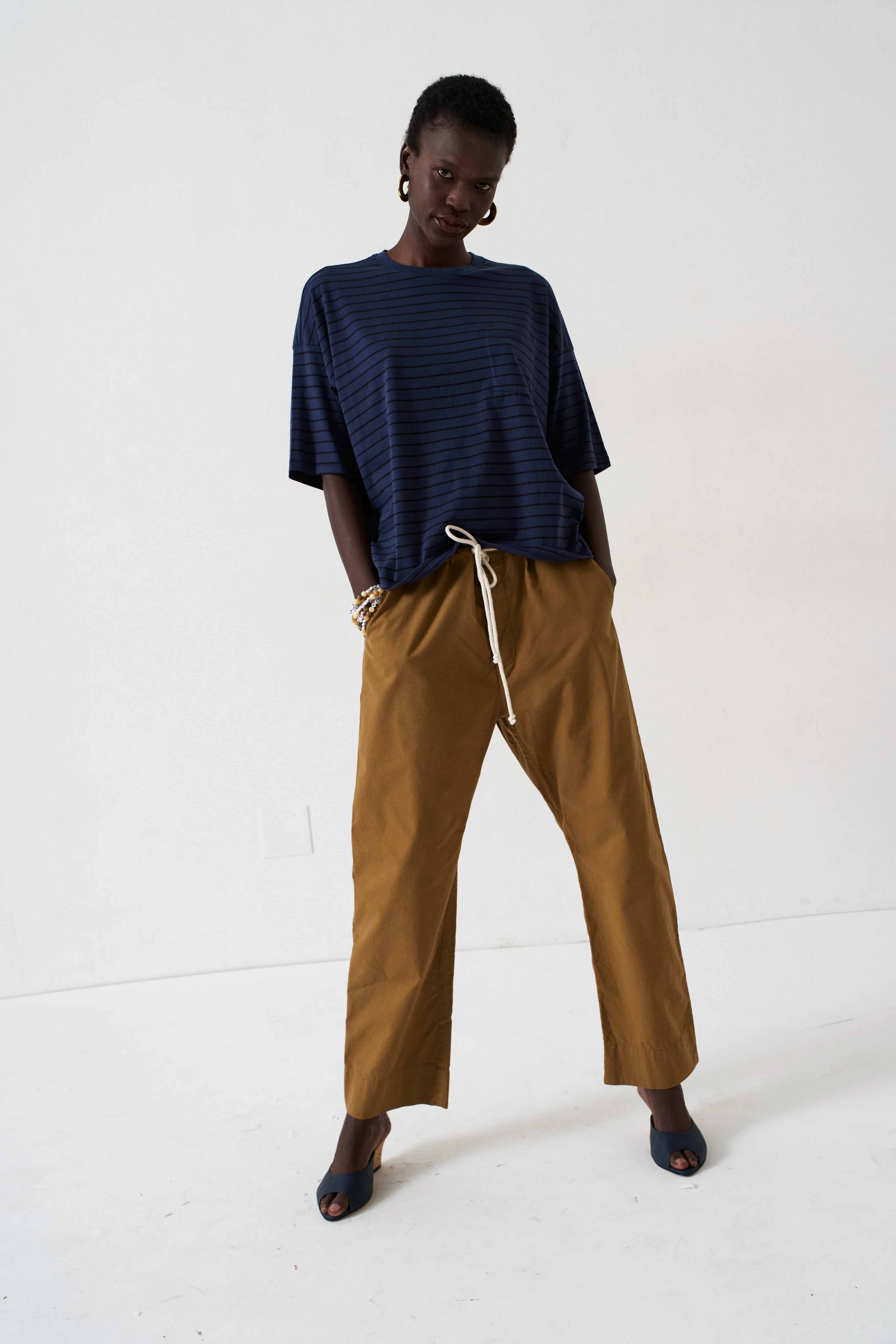 Jamie Haller - The Rope Tie Pant in Camel - Image 5