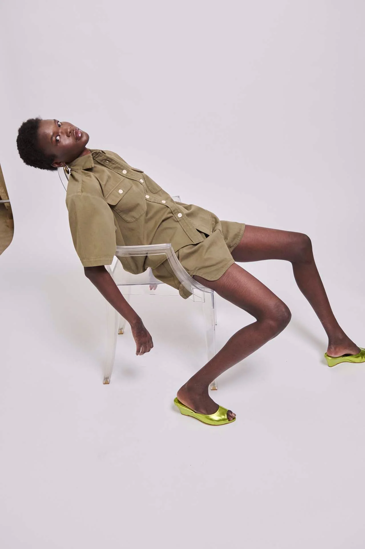 Jamie Haller - The Scout Shirt in Loden - Image 8