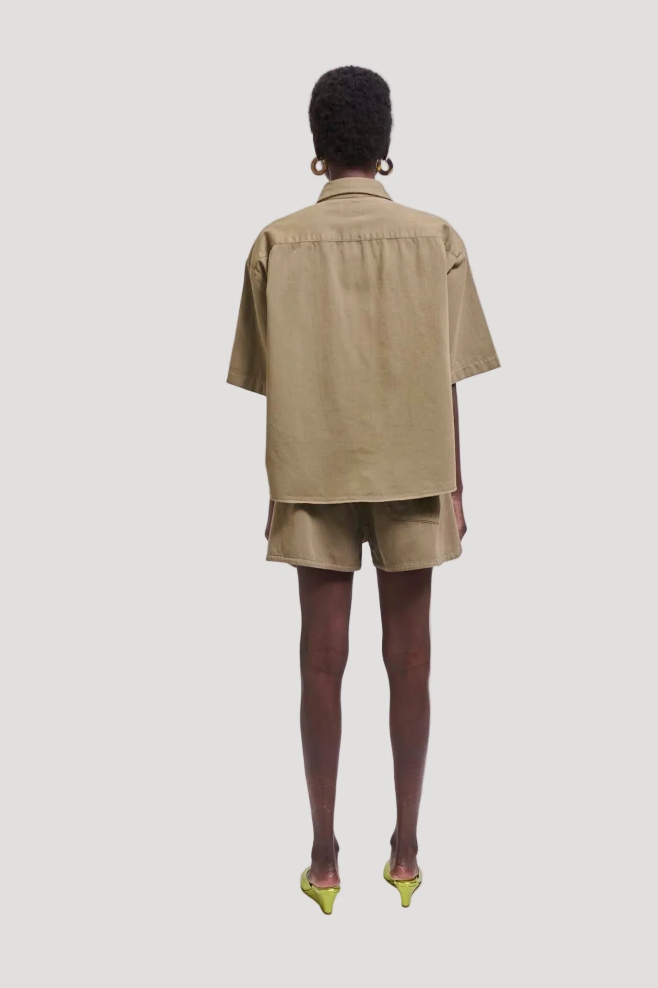 Jamie Haller - The Track Short in Loden - Image 5
