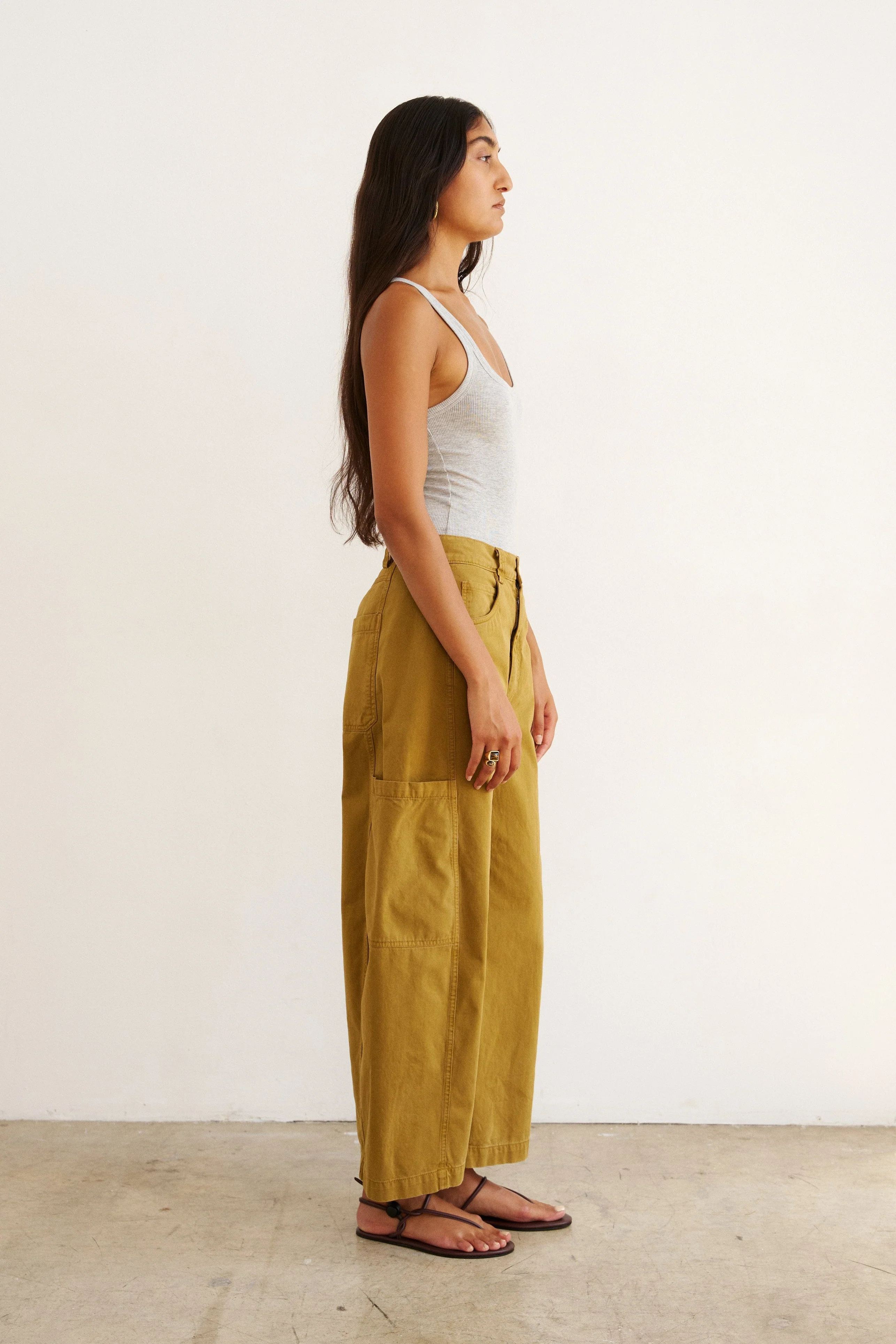 Jamie Haller - The Undershirt Rib Tank in Heather Grey - Image 5