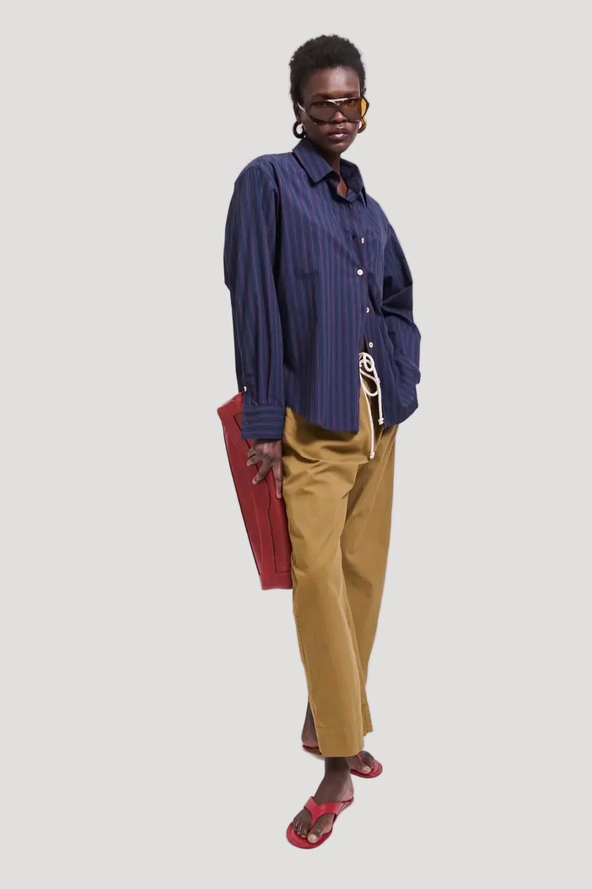 Jamie Haller - The Weekend Shirt in Blue Red - Image 10