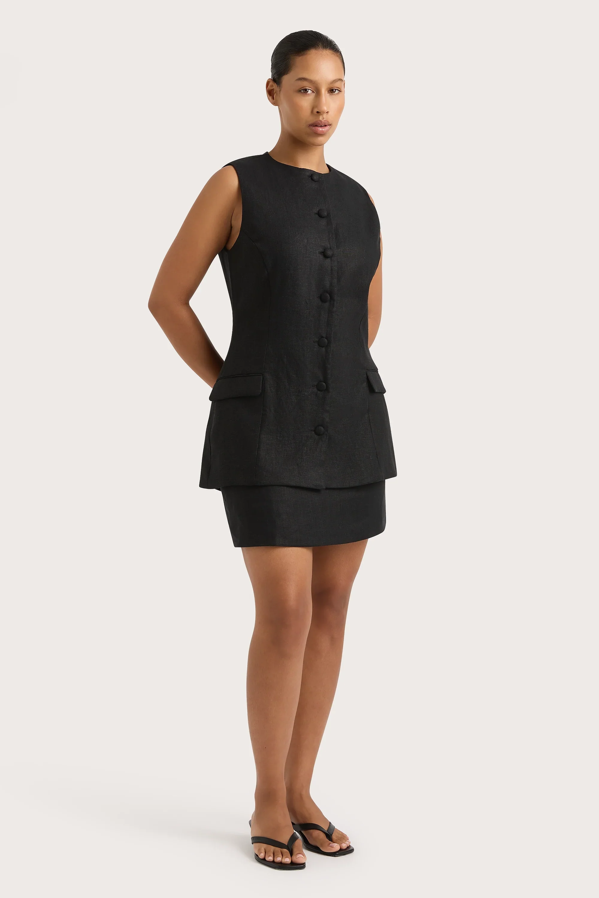 Faithfull - Jane Vest Black - Final Sale - Image 10