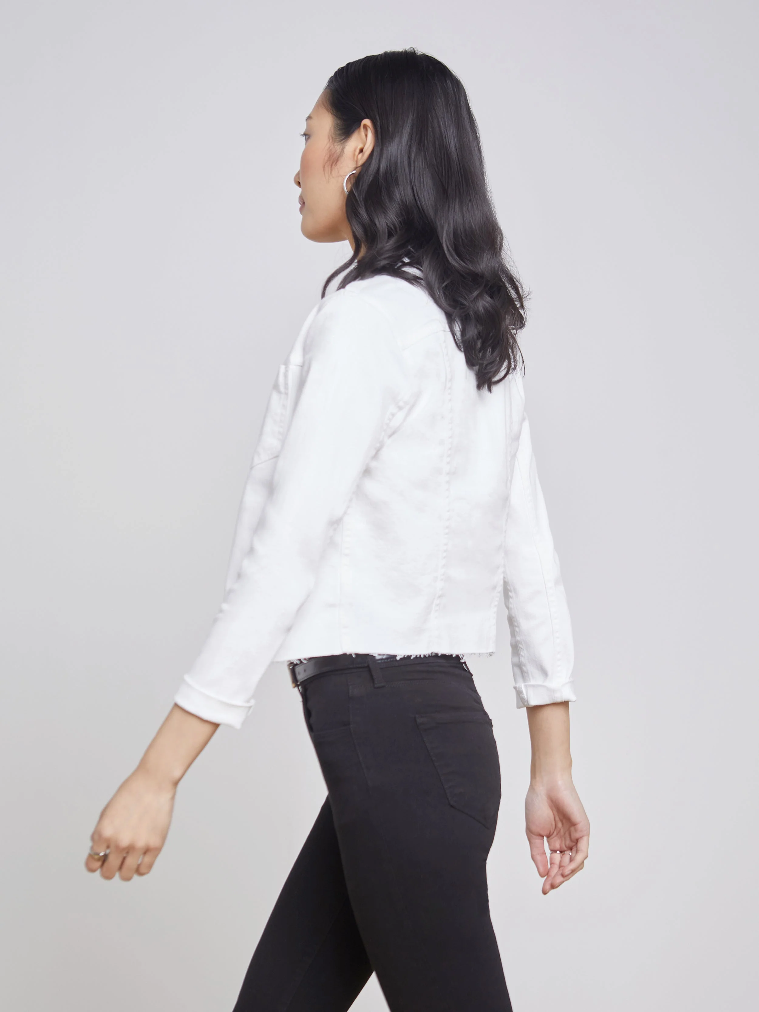 L'AGENCE - Janelle Jean Jacket - Image 8
