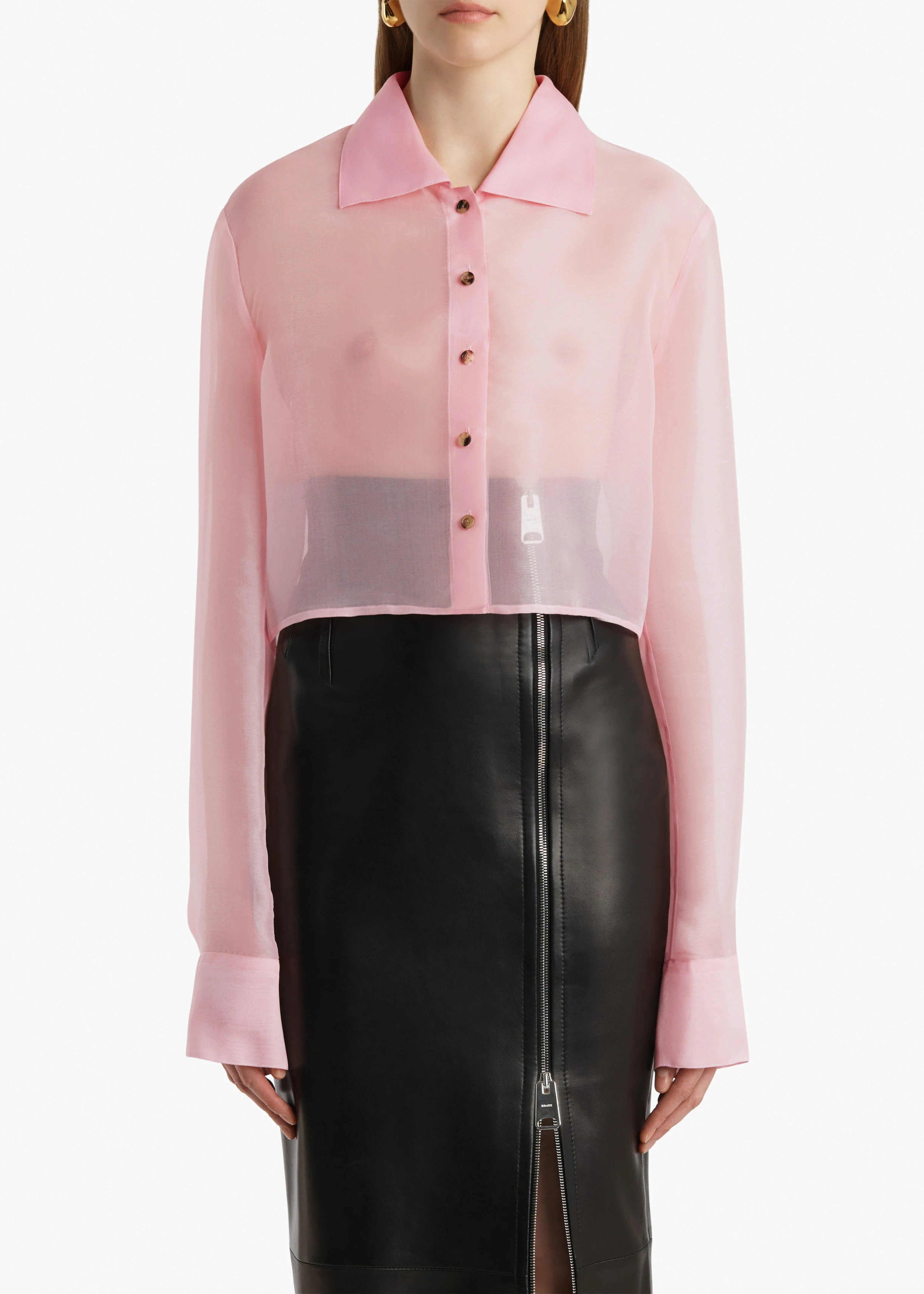 Khaite - Jasen Top in Petal Organza - Image 3