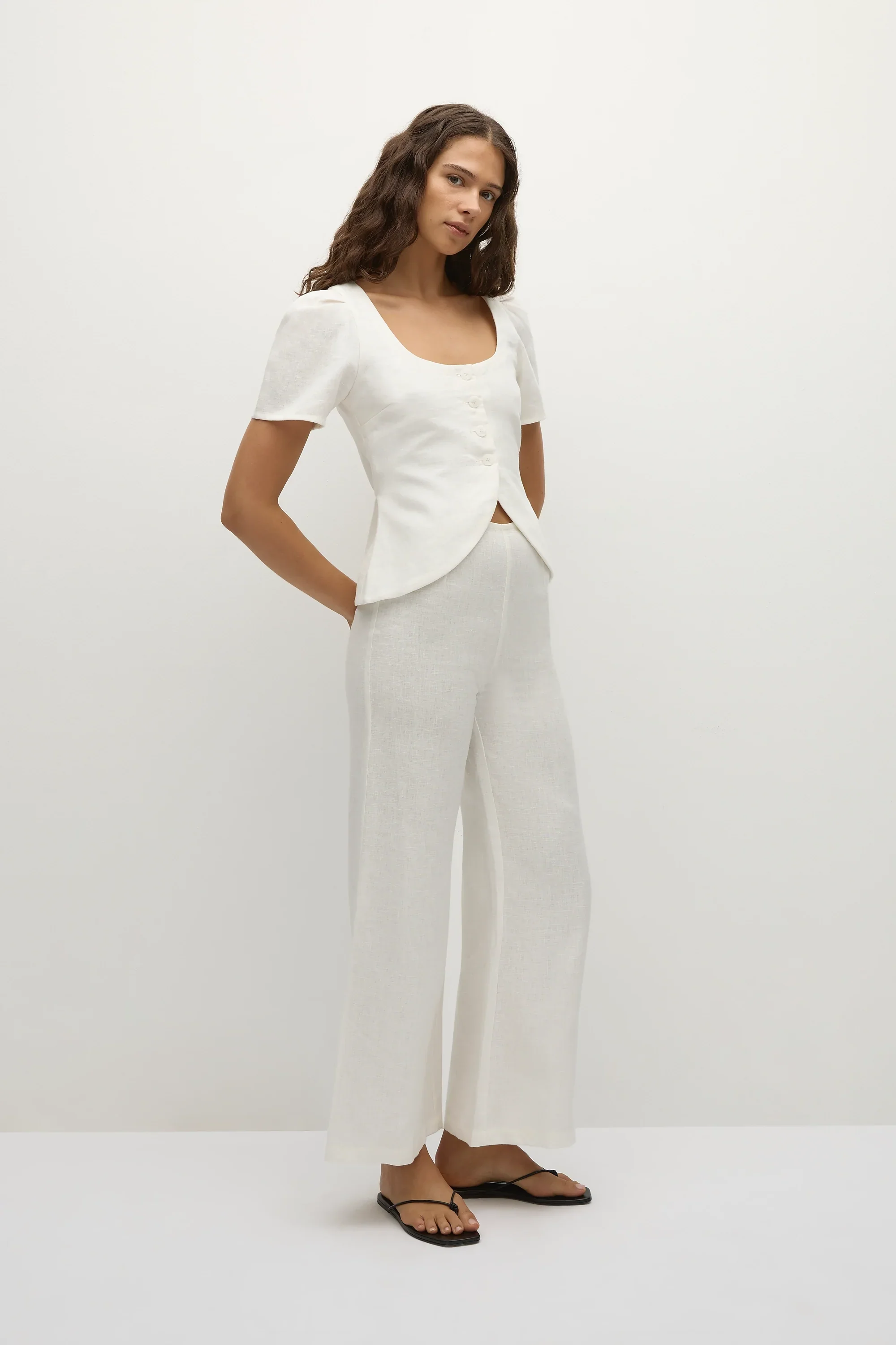 Faithfull - Jean Pant White - Image 3