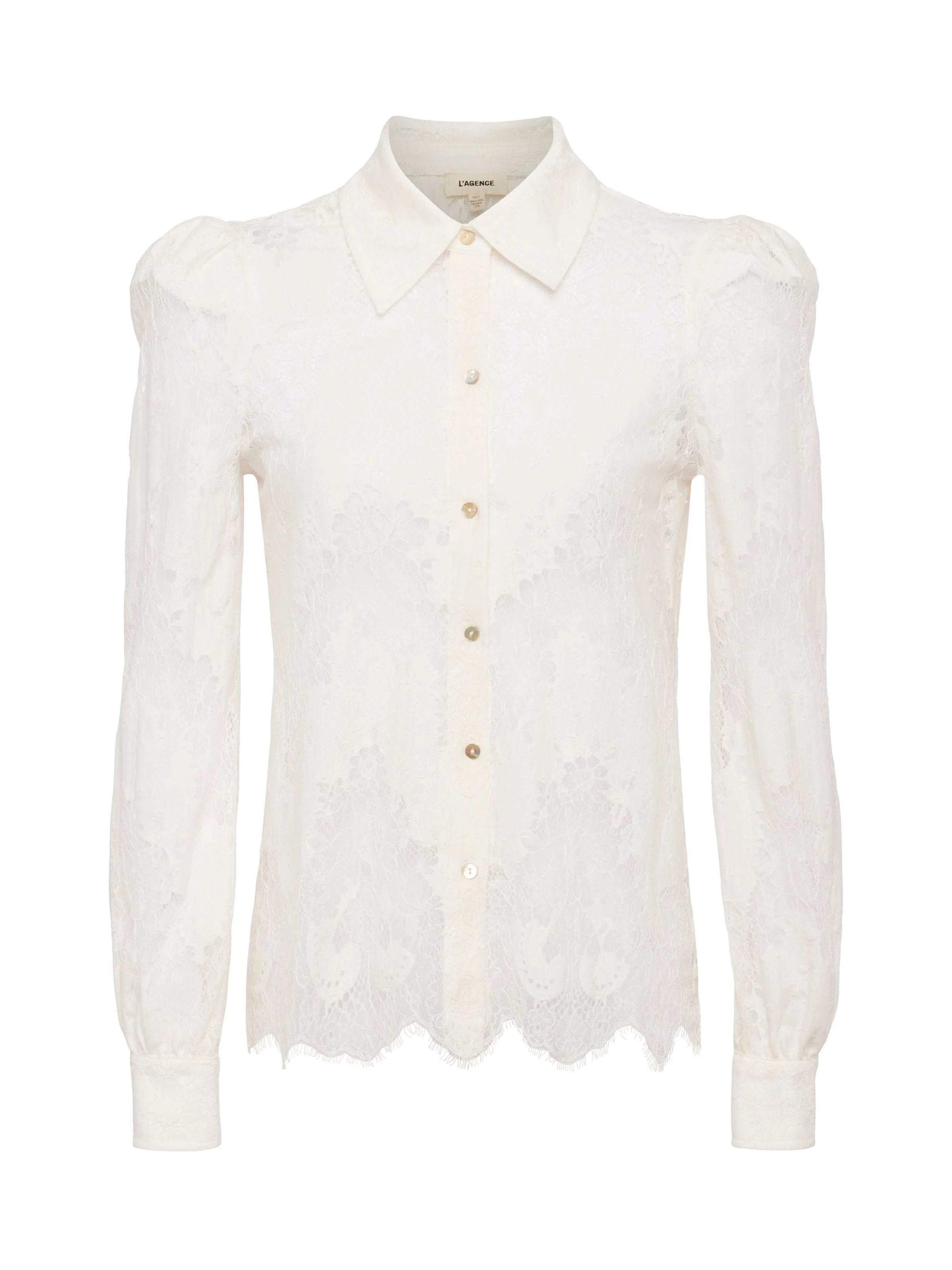 L'AGENCE - Jenica Lace Blouse - Image 6