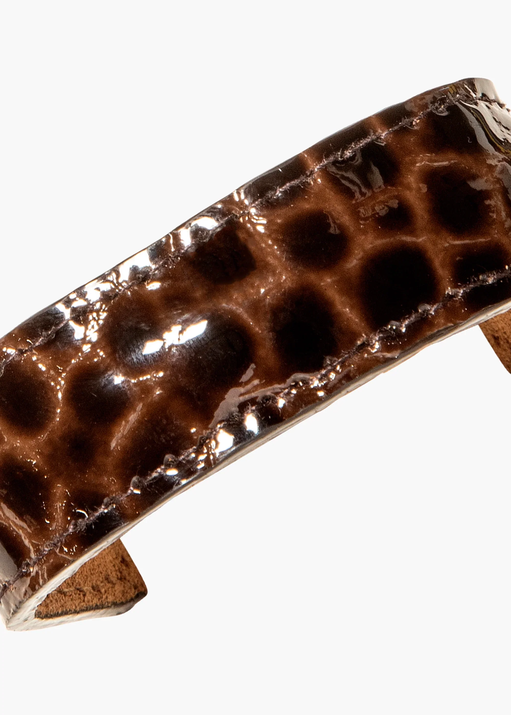 Jennifer Behr - Embossed Mini Leather Ponywrap - Image 4