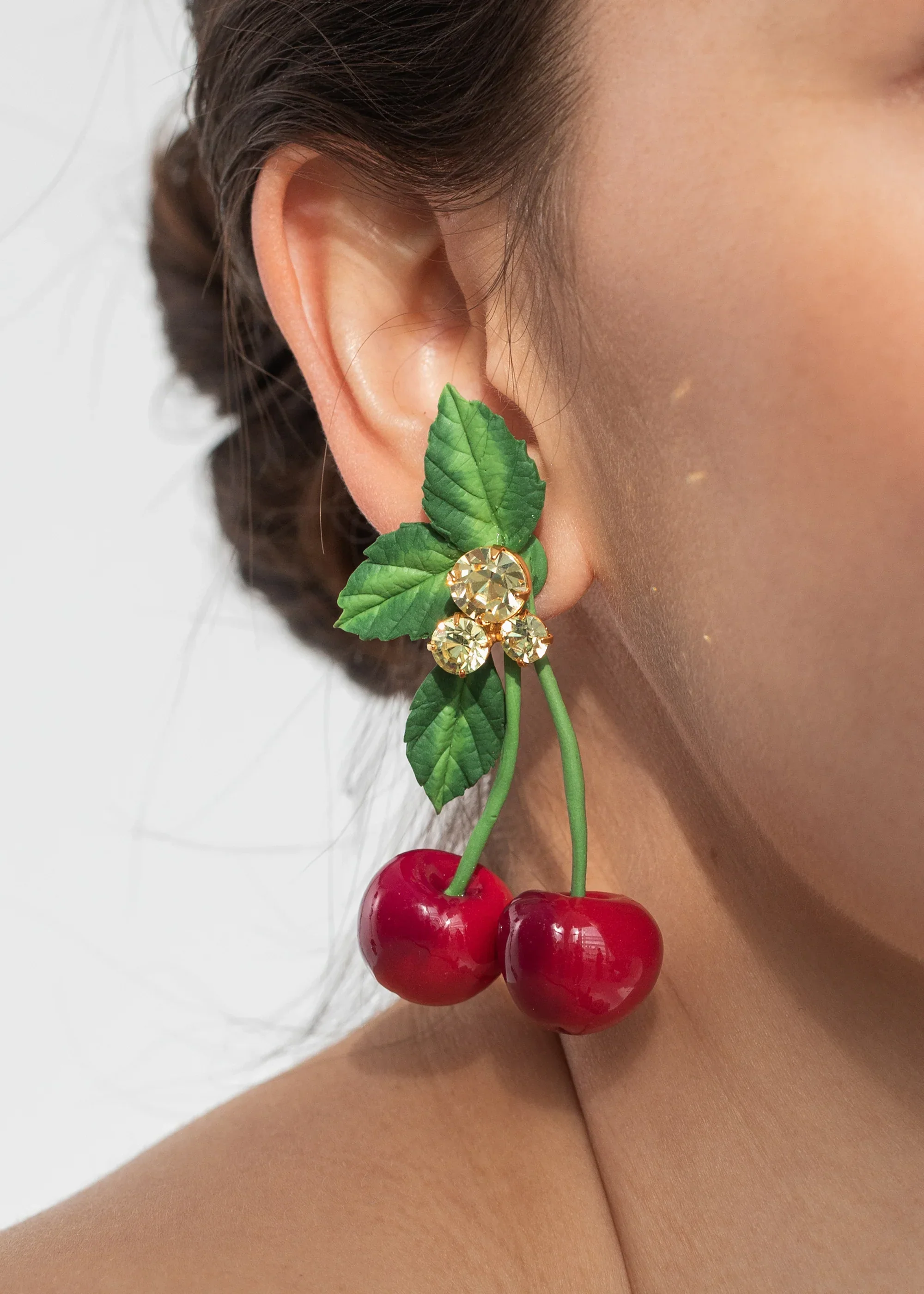 Jennifer Behr - Maraschino Earrings - Image 2