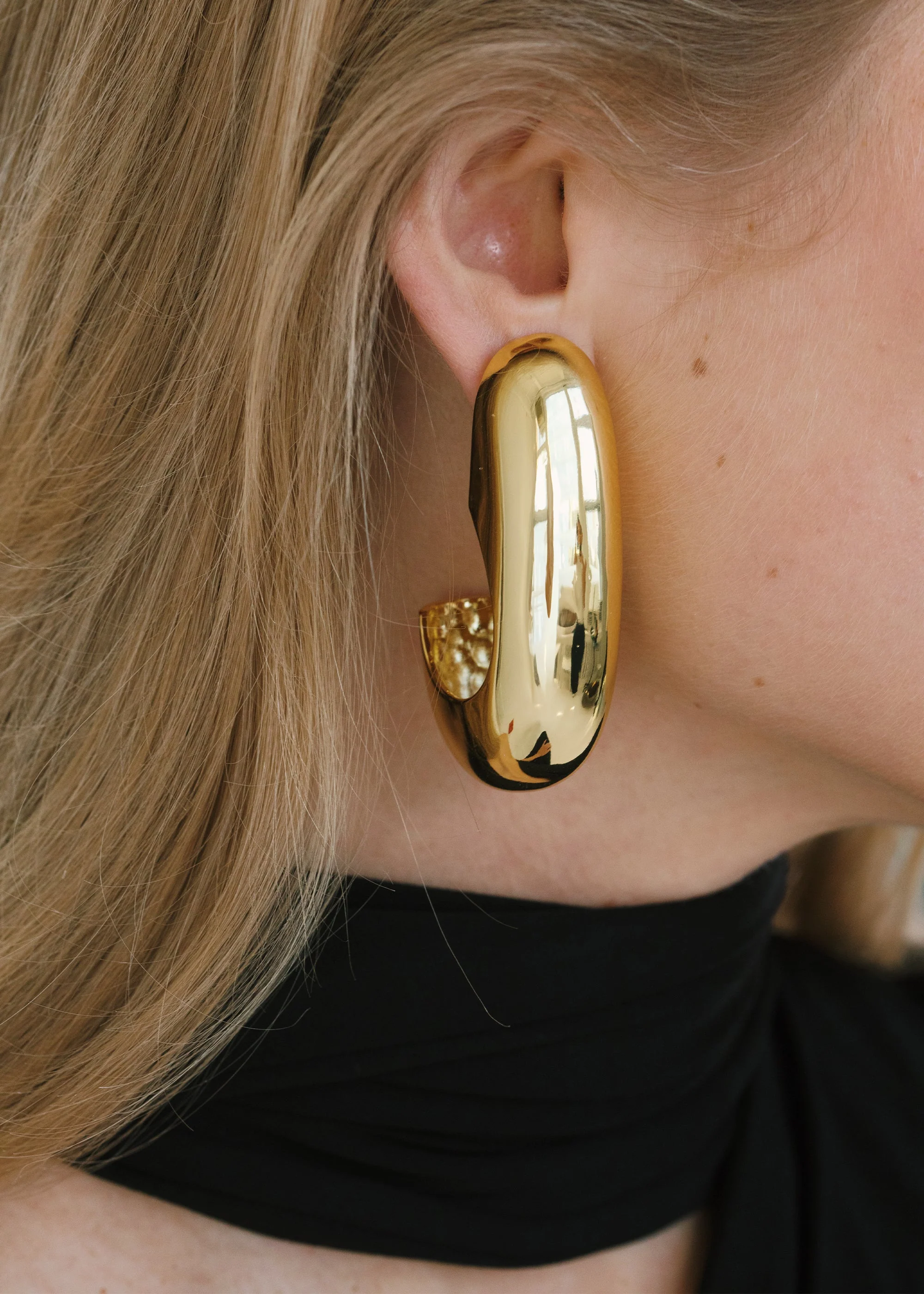Jennifer Behr - Nimah Hoop Earrings - Image 3