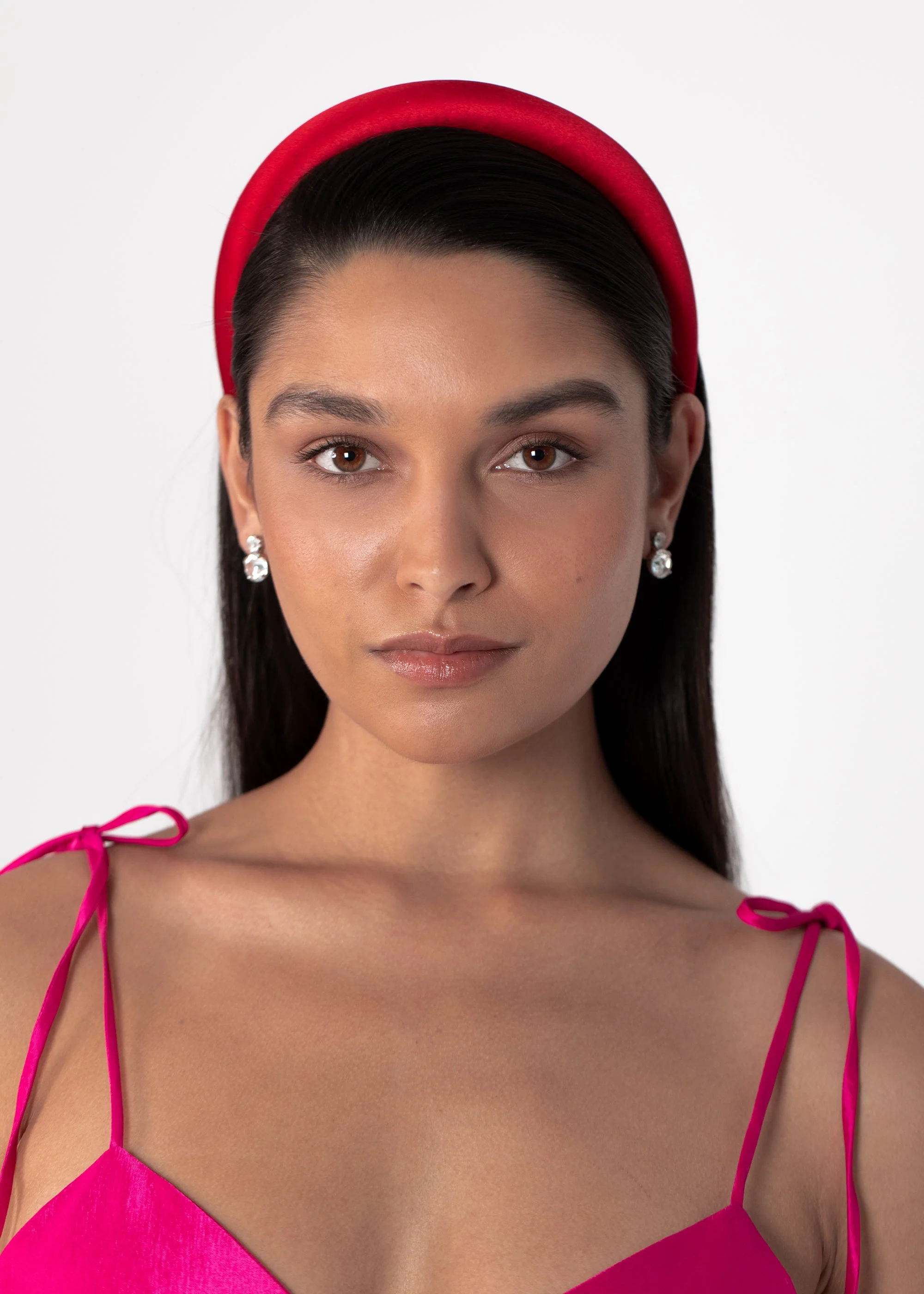 Jennifer Behr - Tori Headband in Satin - Image 2