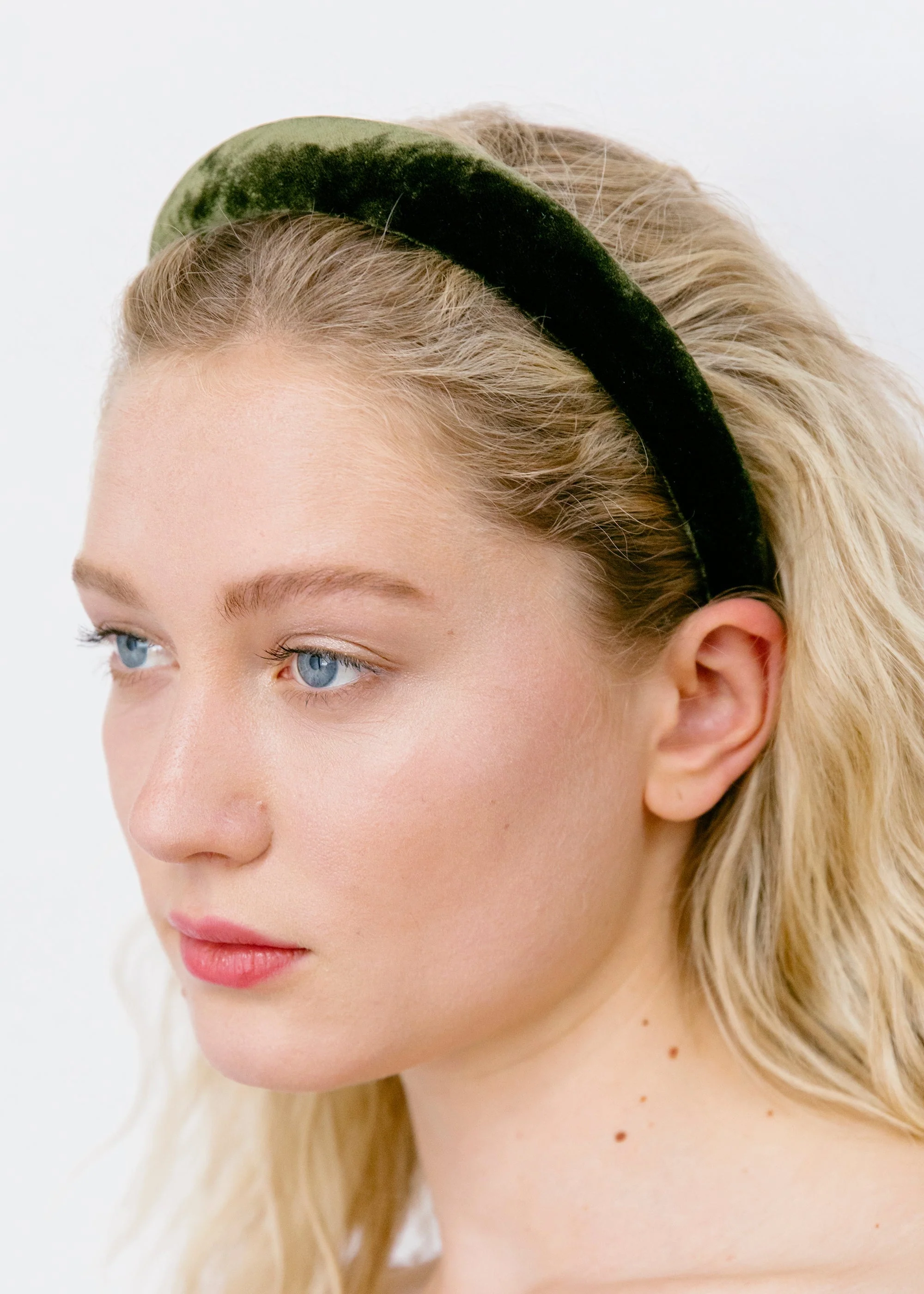 Jennifer Behr - Tori Headband in Velvet - Image 3