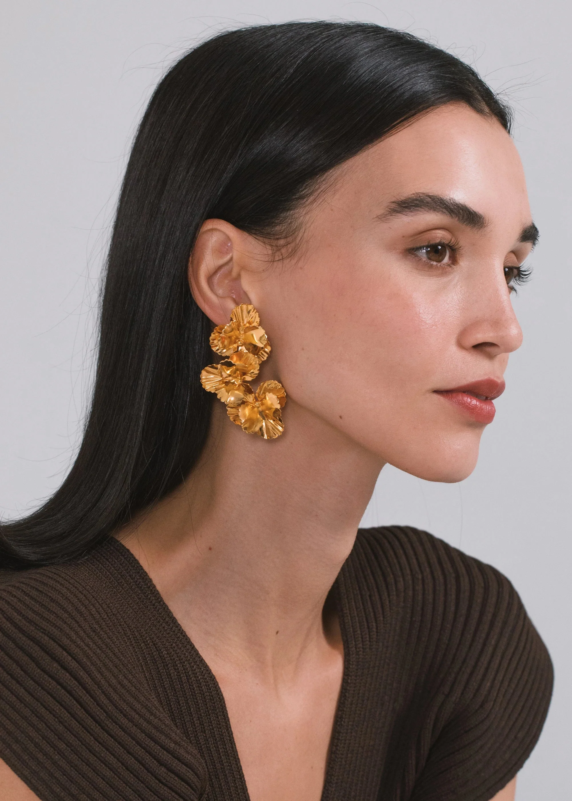 Jennifer Behr - Viola Earrings - Image 3