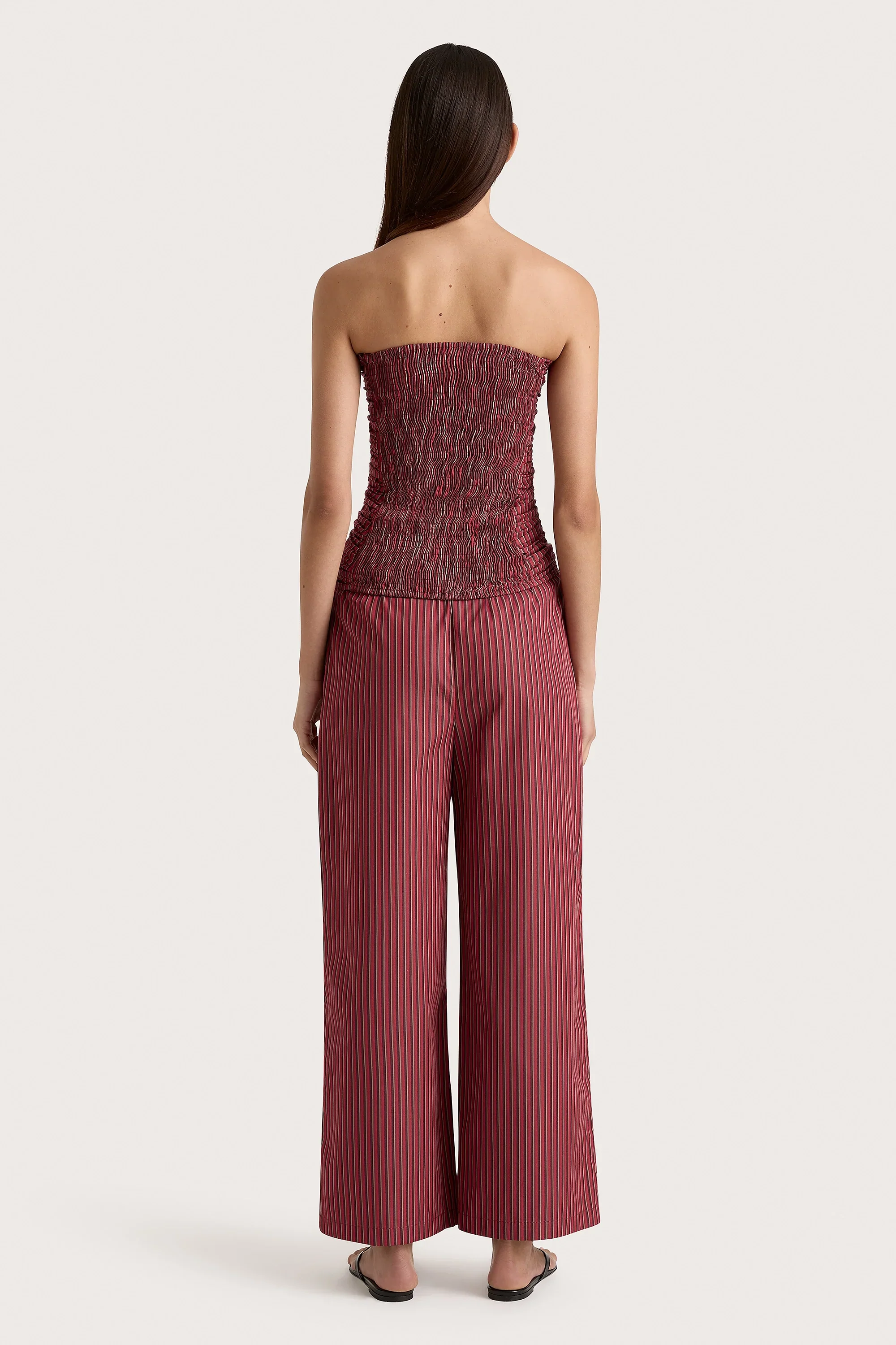 Faithfull - Jilliane Top Wine Stripe - Final Sale - Image 4