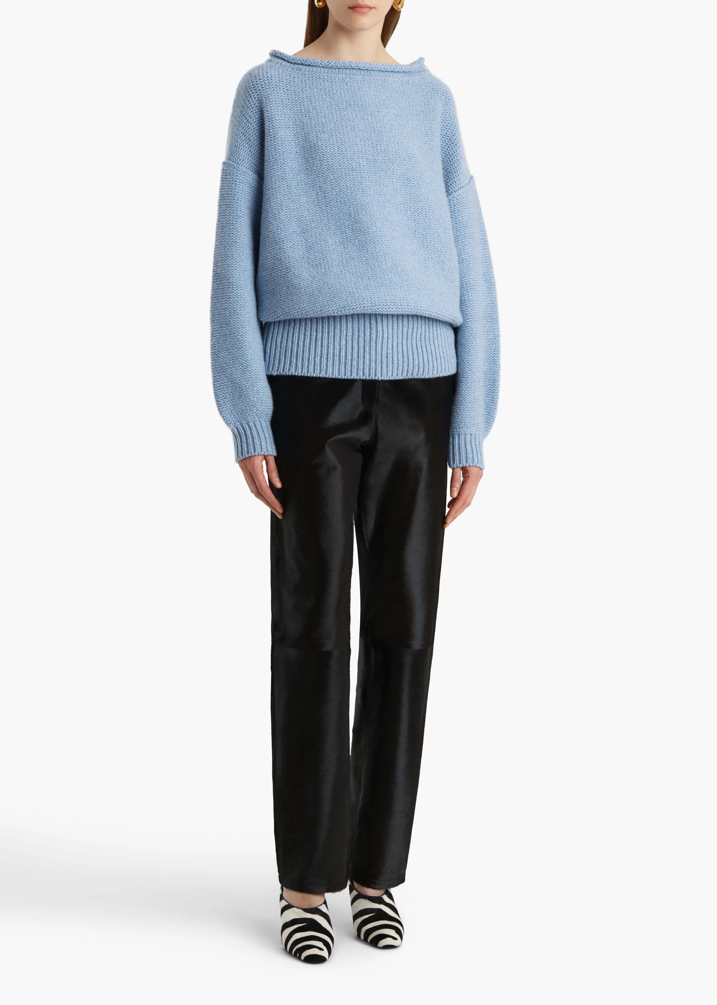 Khaite - Jonte Sweater in Polar - Image 2