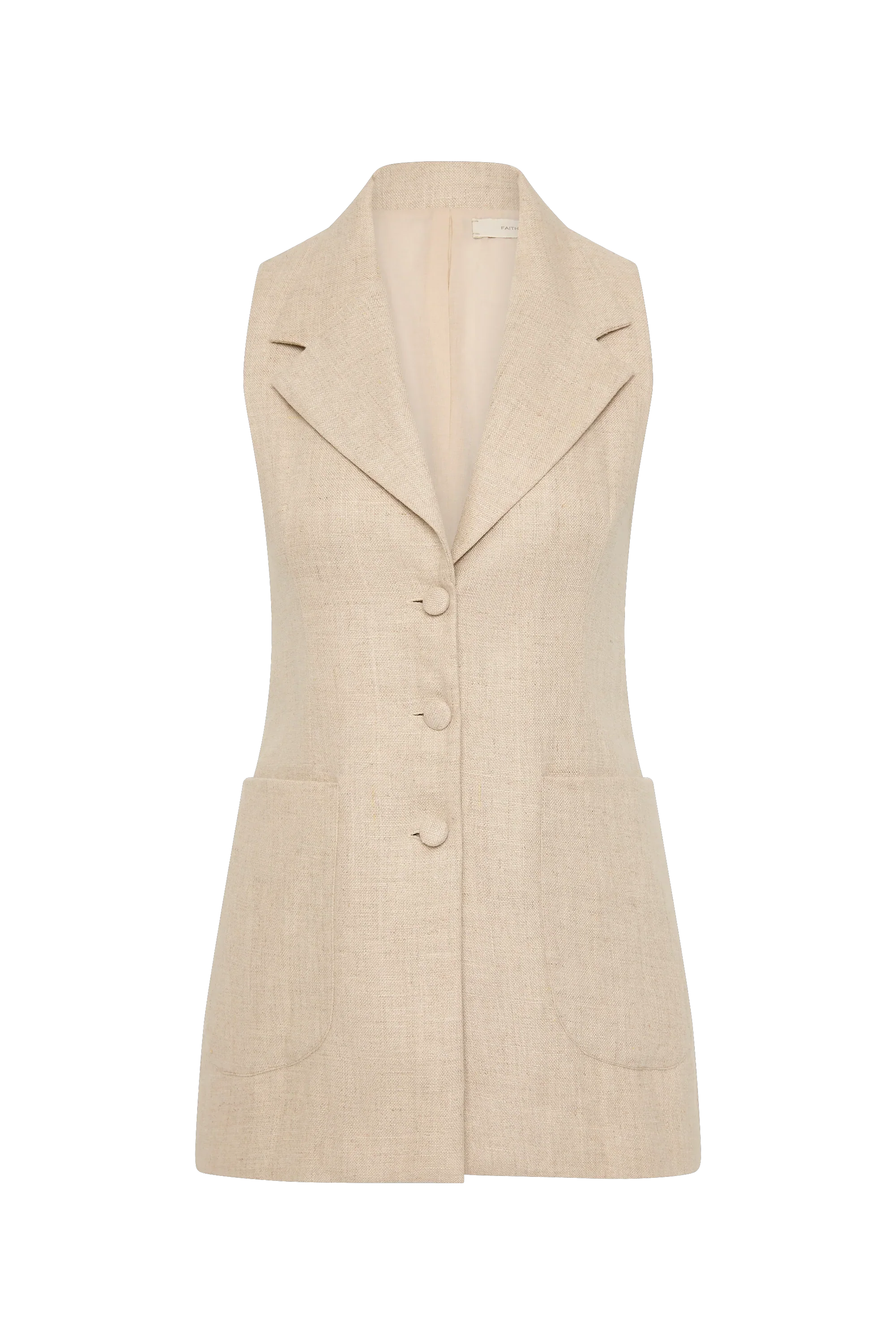 Faithfull - Josette Vest Natural - Final Sale - Image 9