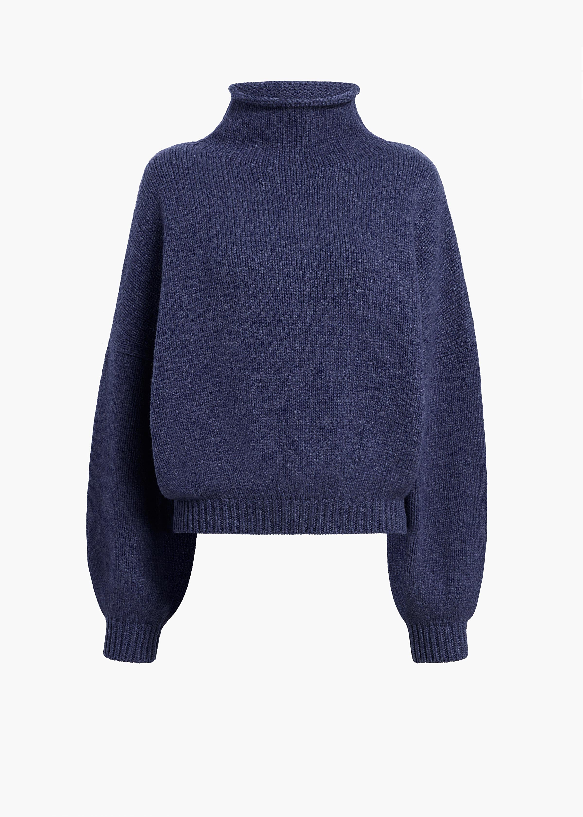 Khaite - Juniper Sweater in Indigo - Image 8