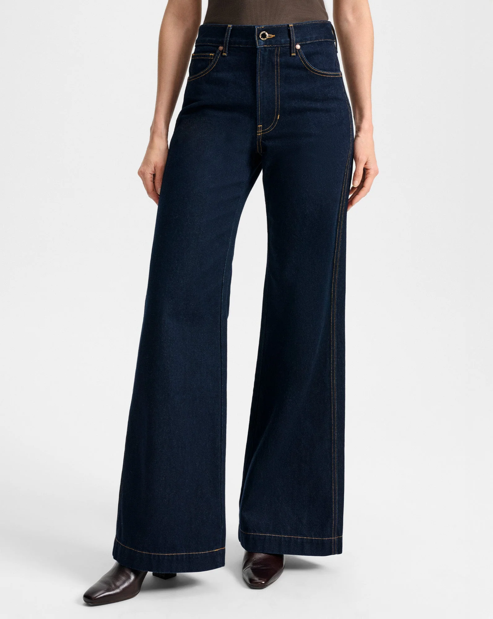 Veronica Beard - Kasey Wide - Leg Jean - Image 2