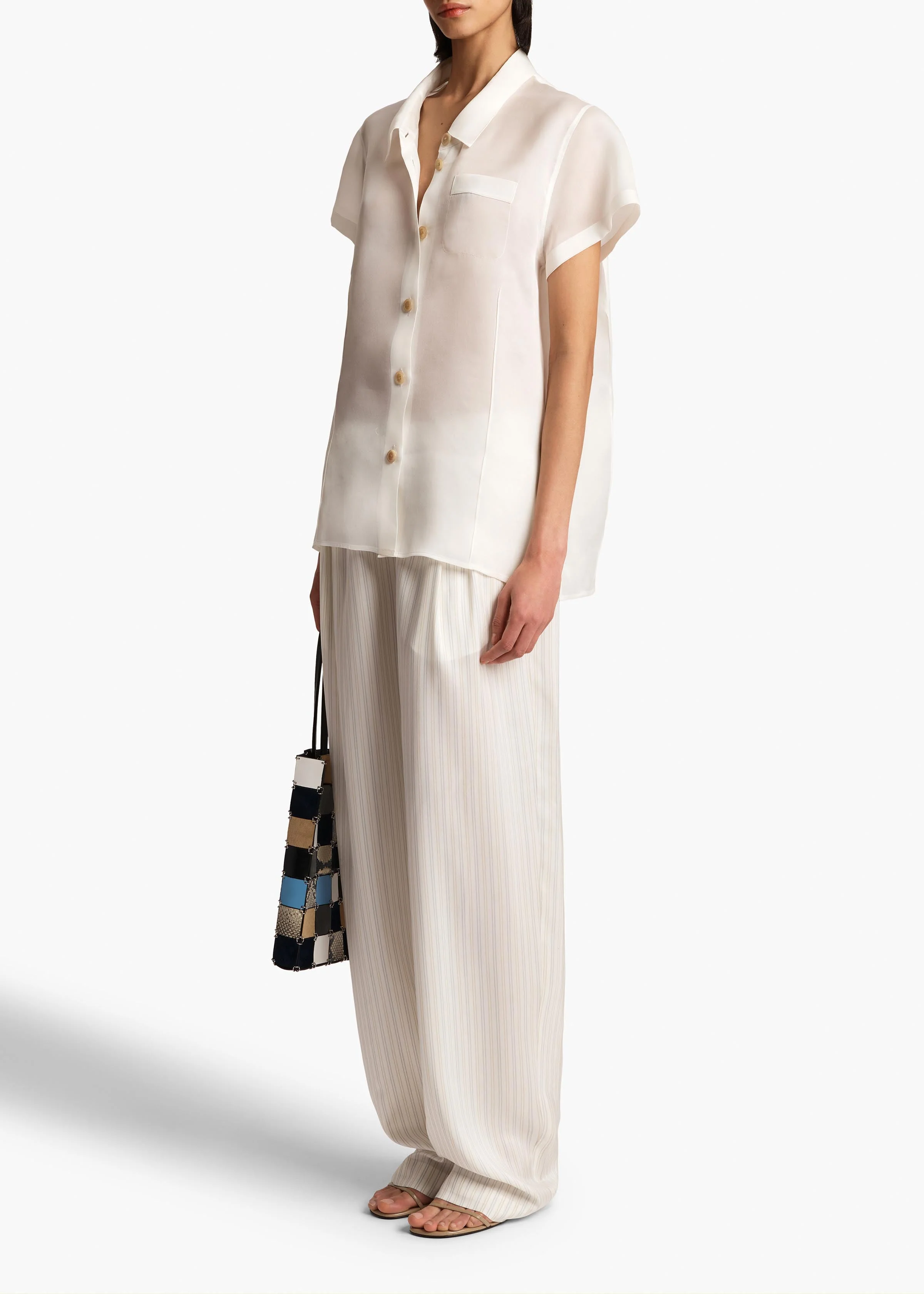 Khaite - Keefe Top in Chalk - Image 2