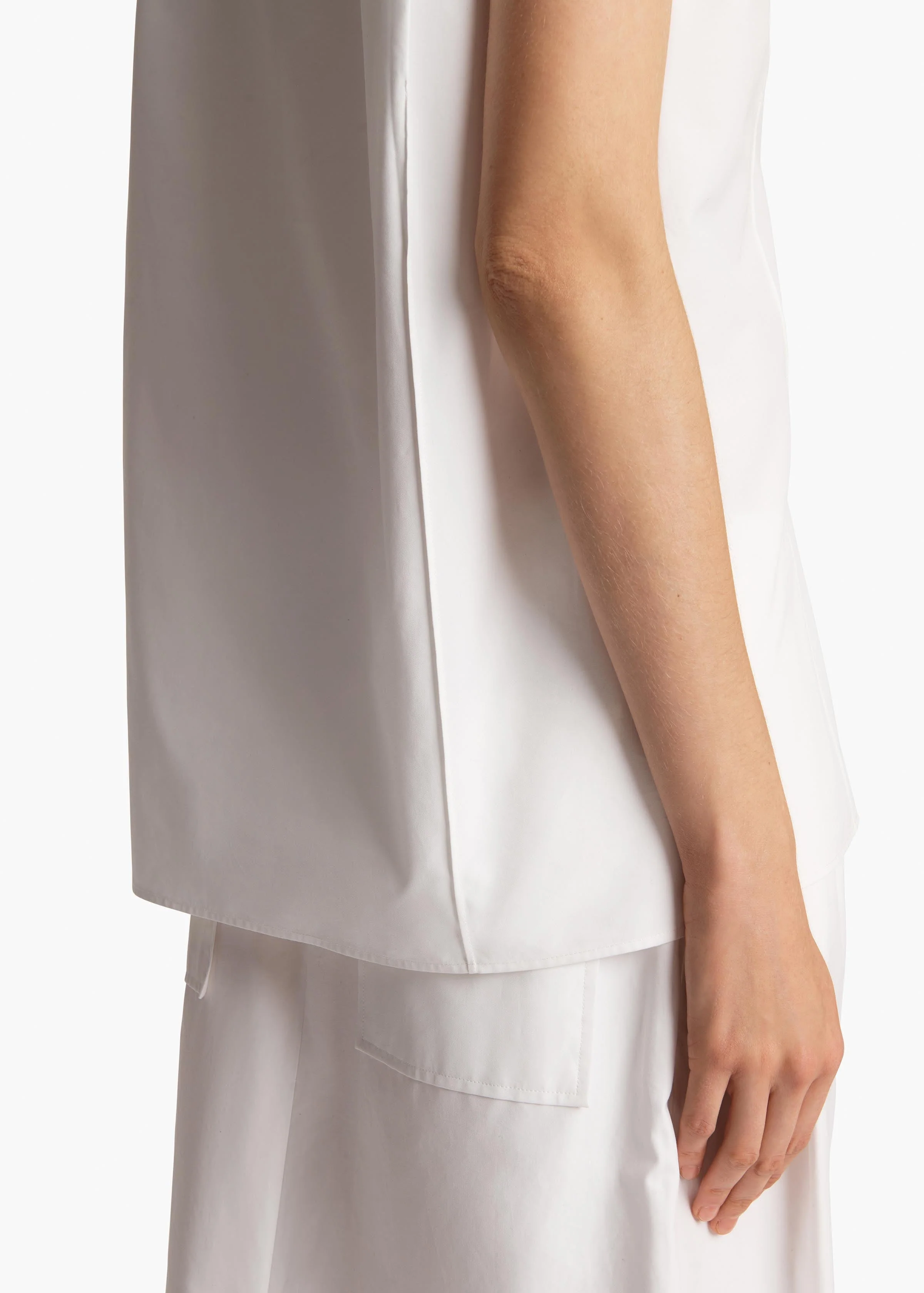 Khaite - Keefe Top in White - Image 6