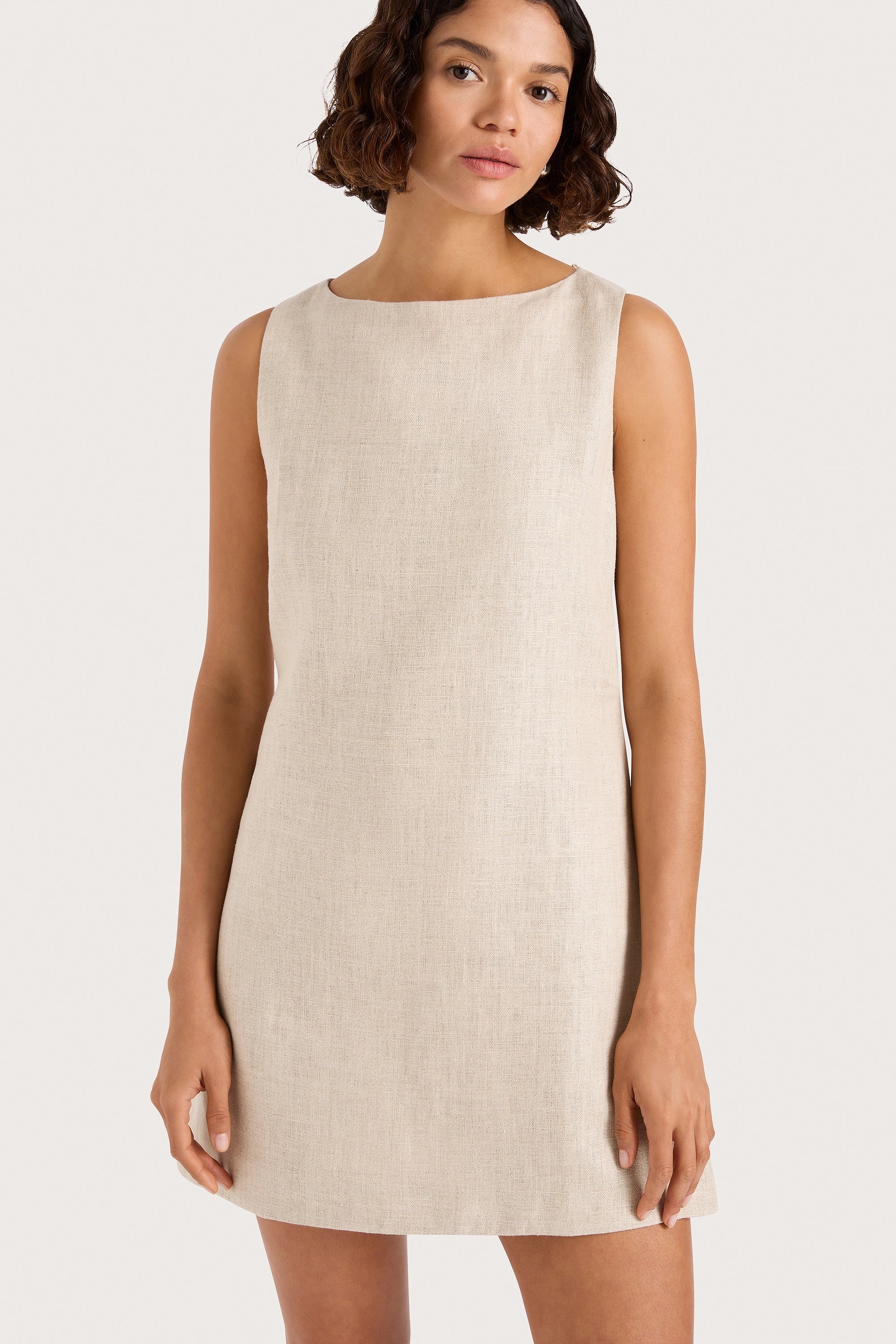 Faithfull - Kelly Mini Dress Natural - Image 3