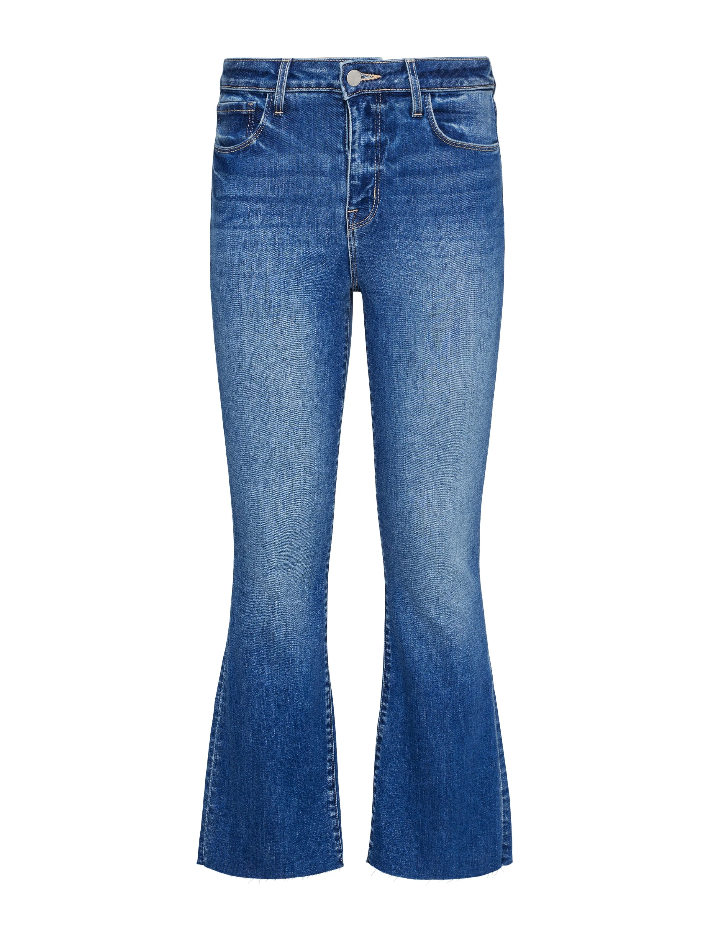 L'AGENCE - Kendra Cropped Flare Jean - Image 5