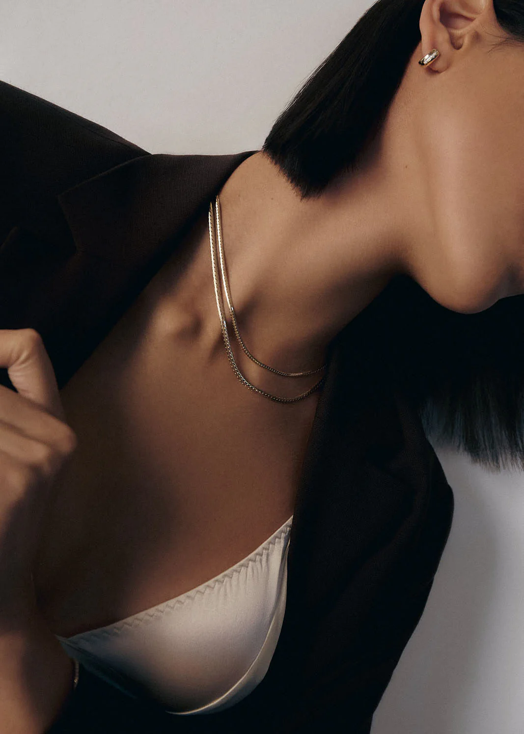 Kinn - Kennedy Herringbone Chain Necklace - Image 5
