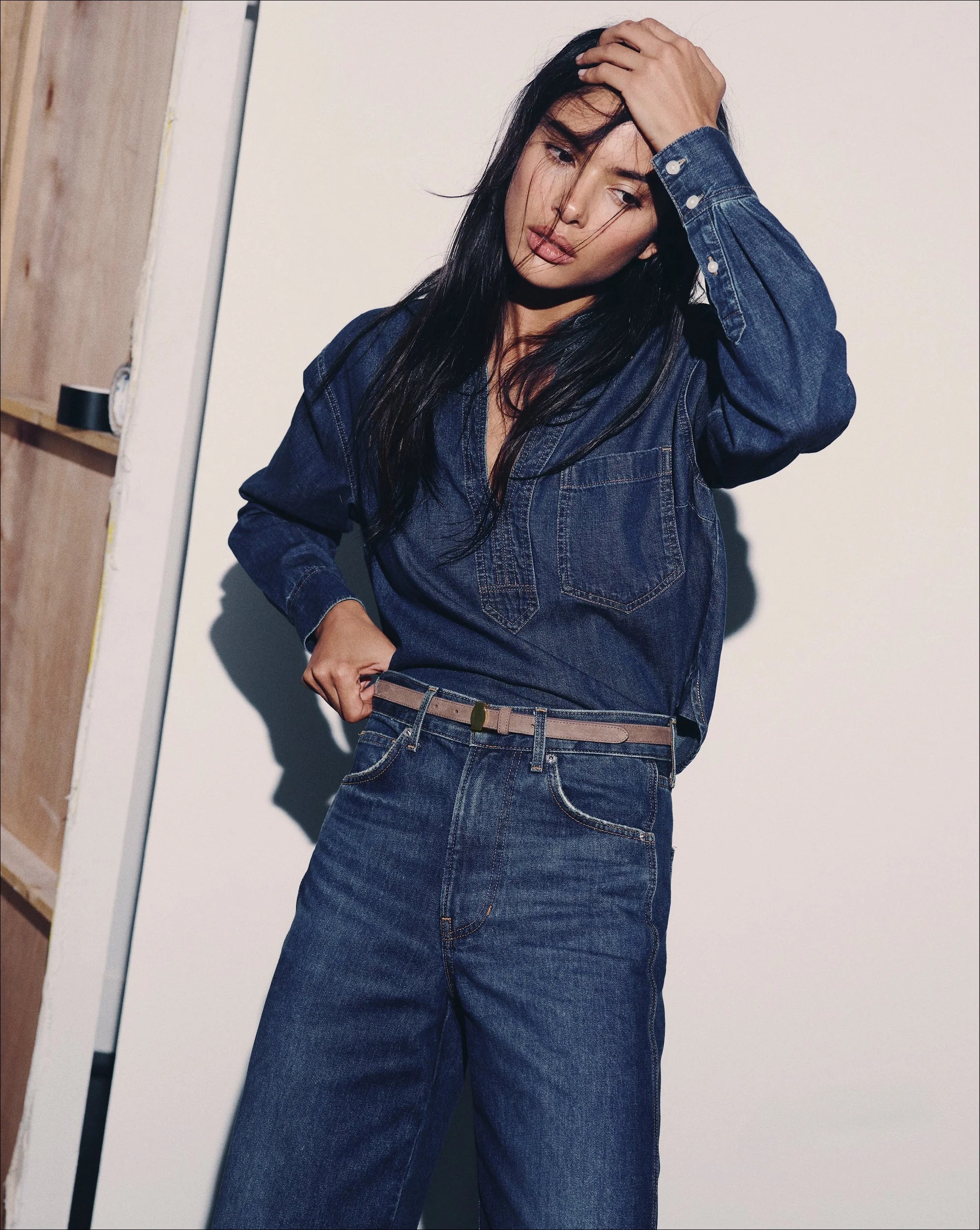 Veronica Beard - Khai Denim Blouse - Image 6