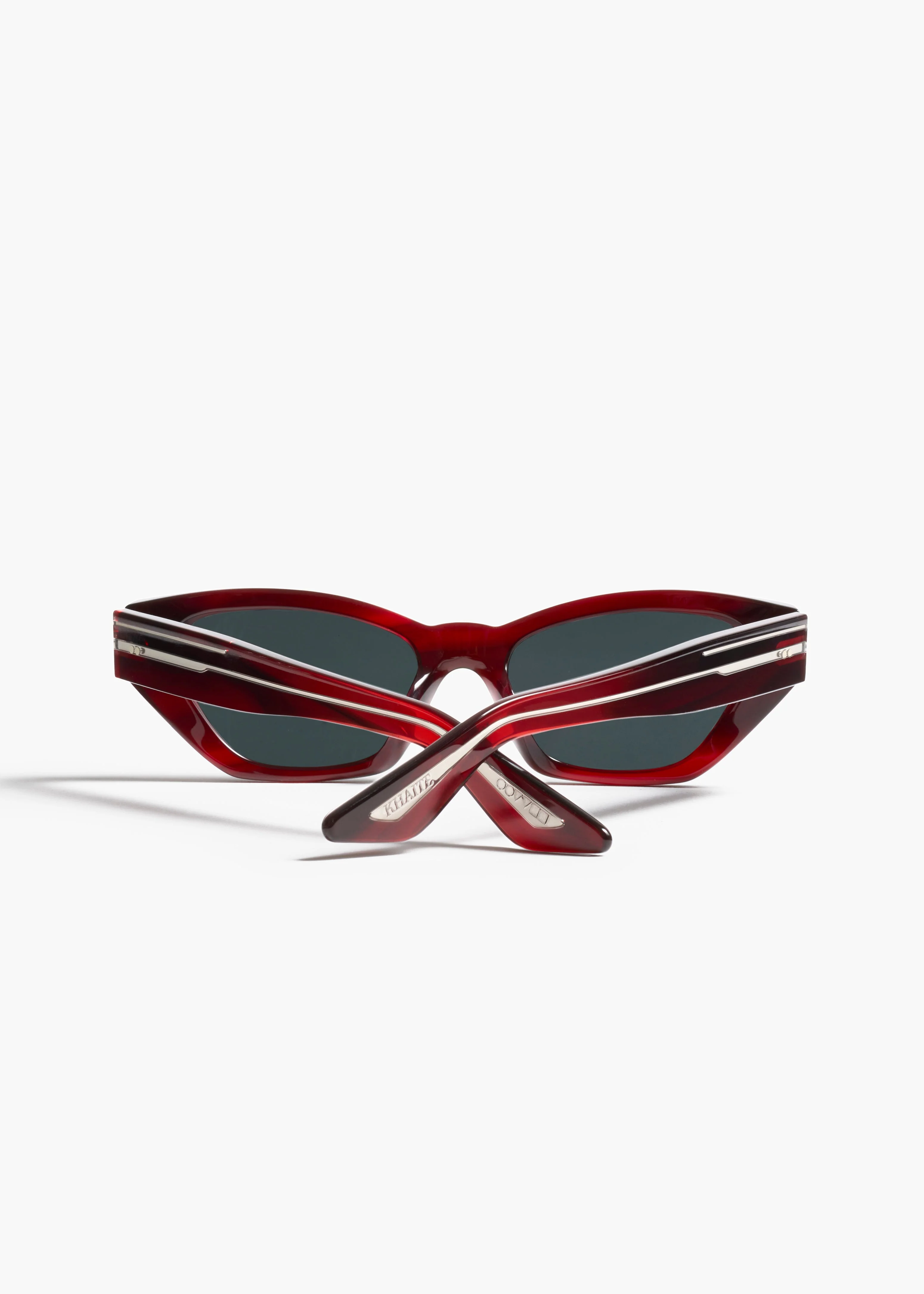 Khaite - x Oliver Peoples 1961C in Bordeaux Bark and Grey - Image 3