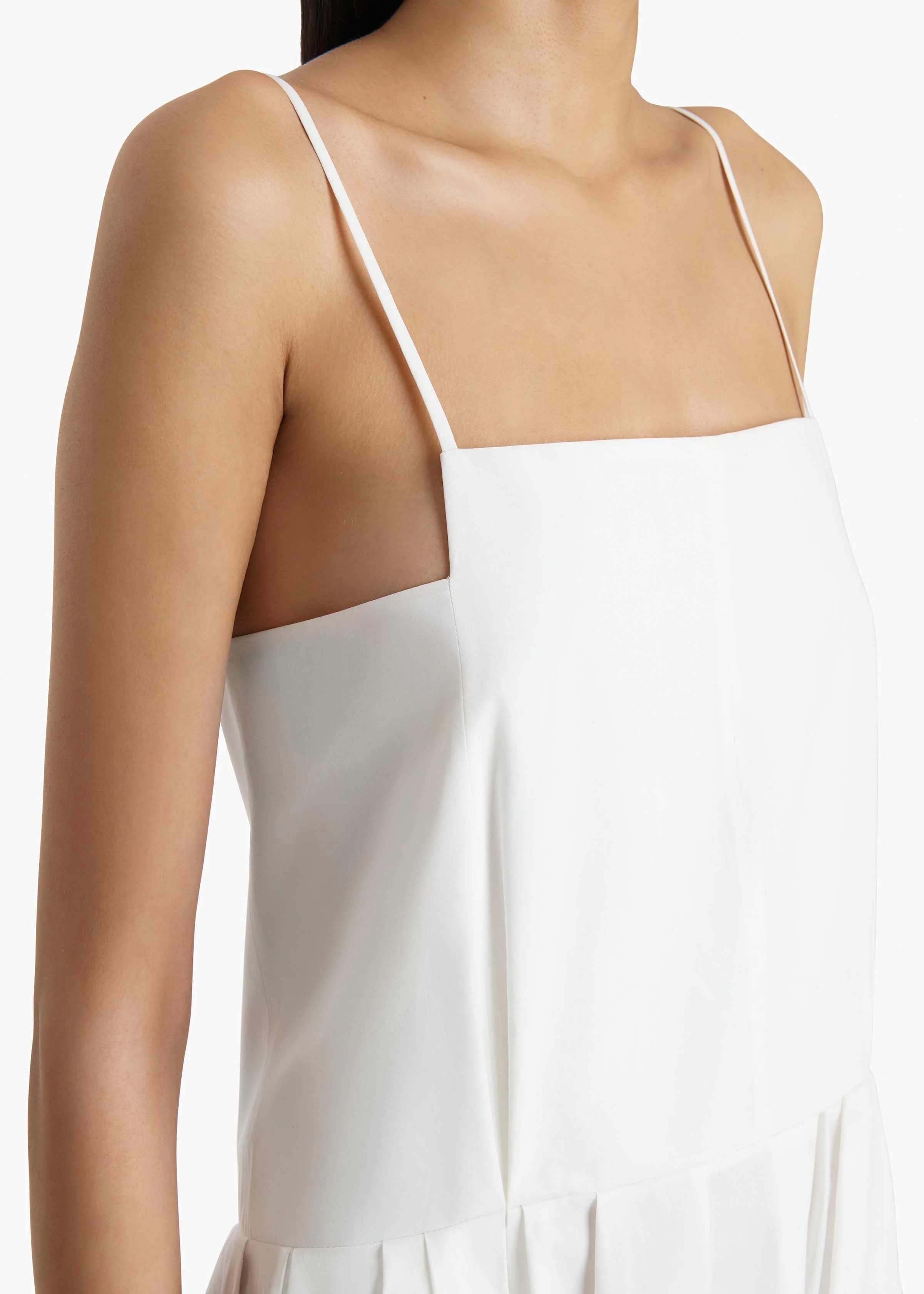 Khaite - Adira Dress in Chalk - Image 5