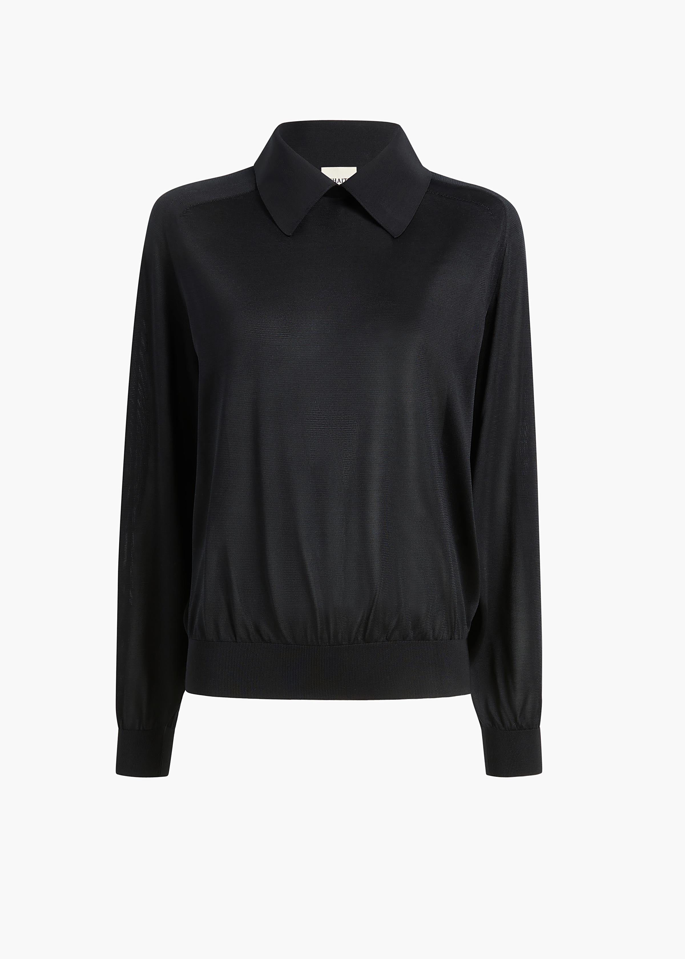 Khaite - Alexa Top in Black