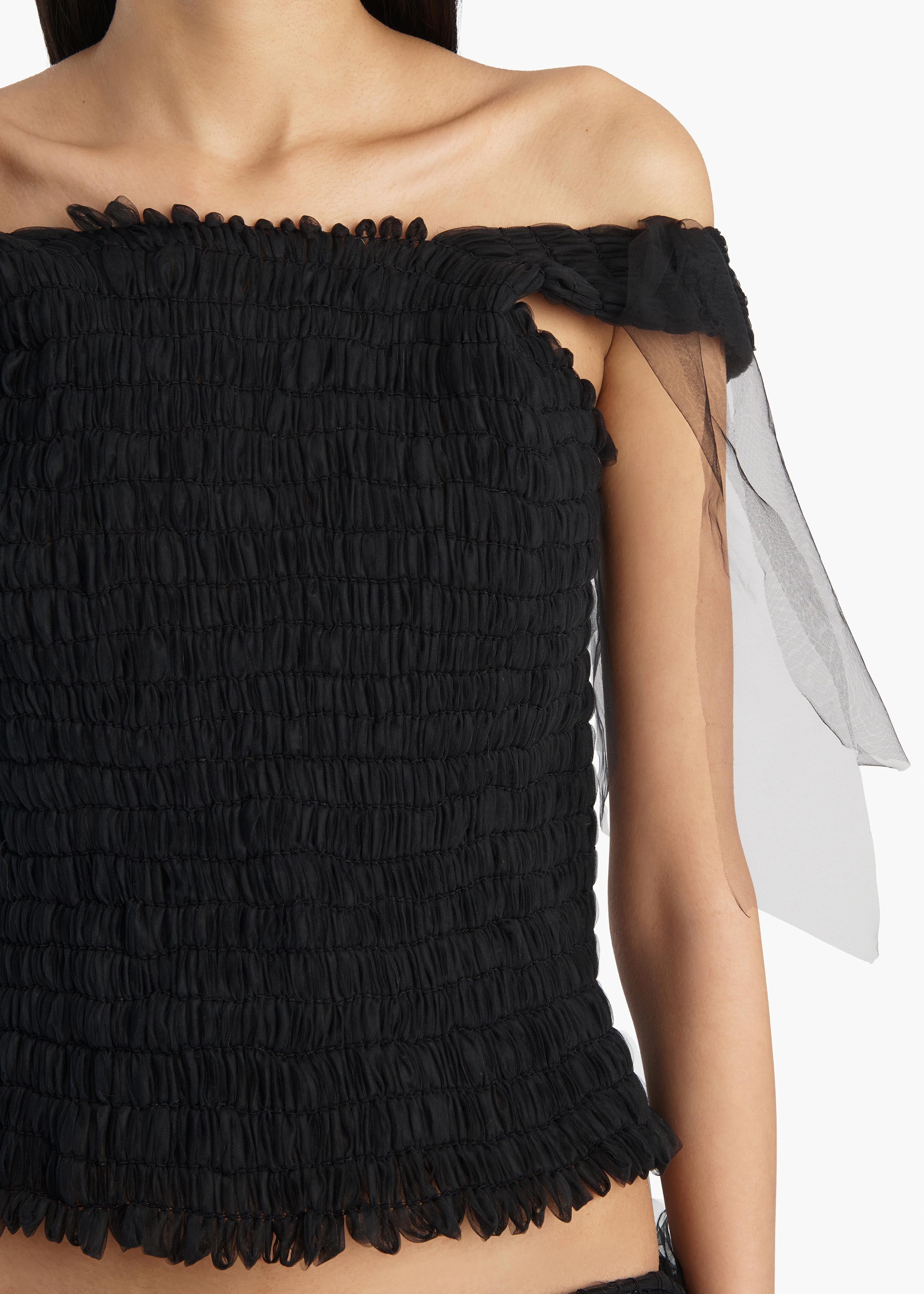 Khaite - Bo Top in Black - Image 5