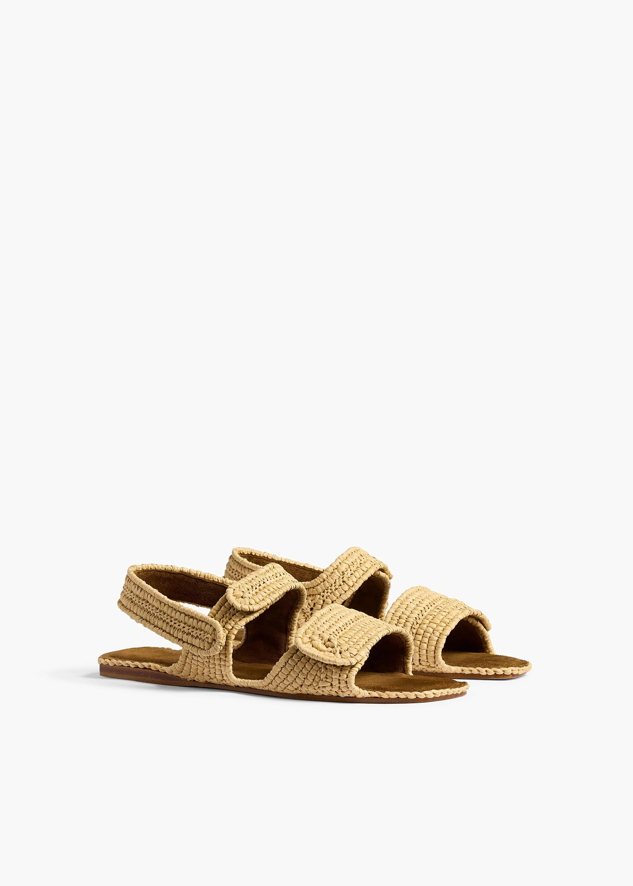 Khaite - Boden Sandal in Natural Raffia - Image 2
