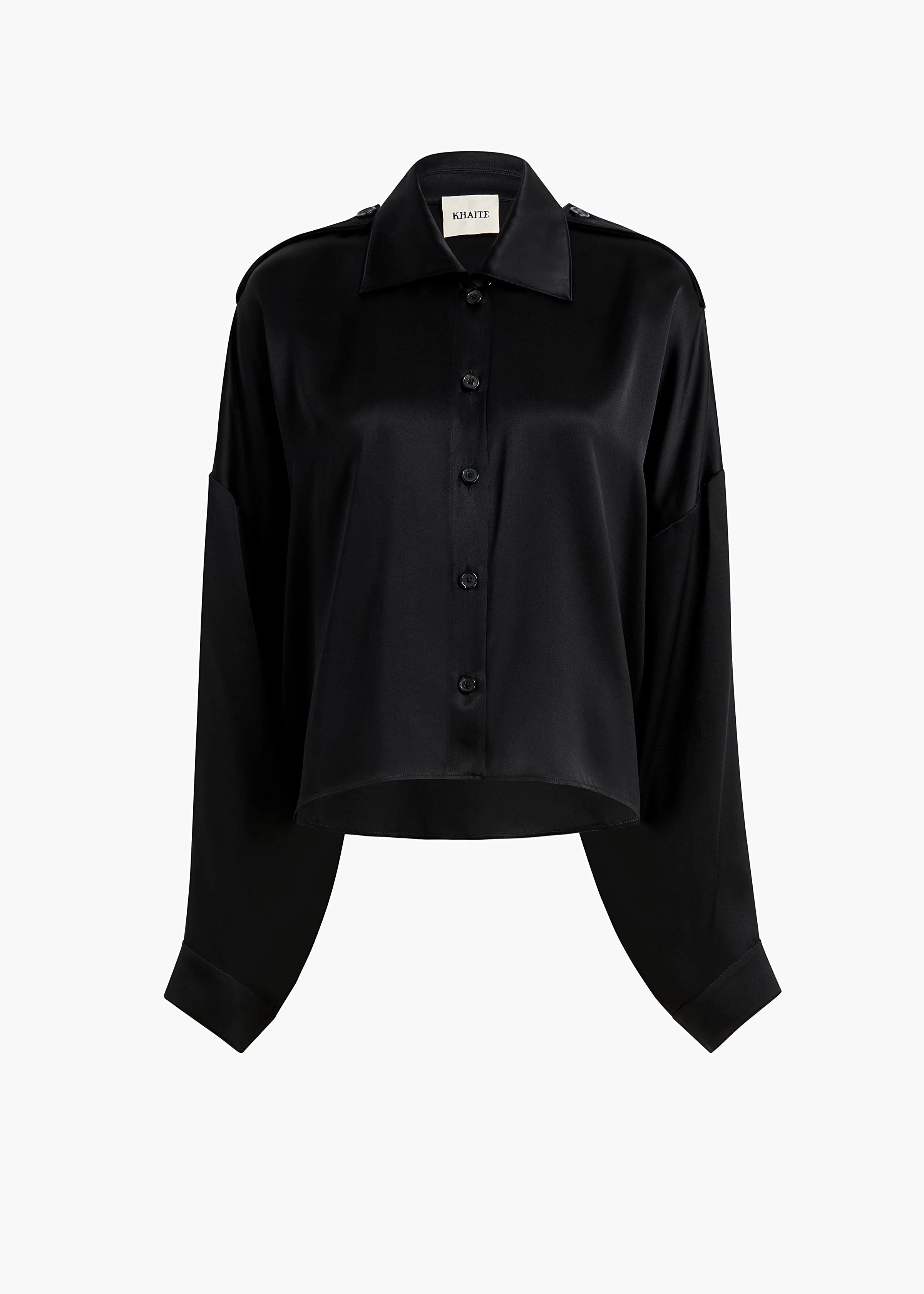 Khaite - Bodine Top in Black Silk