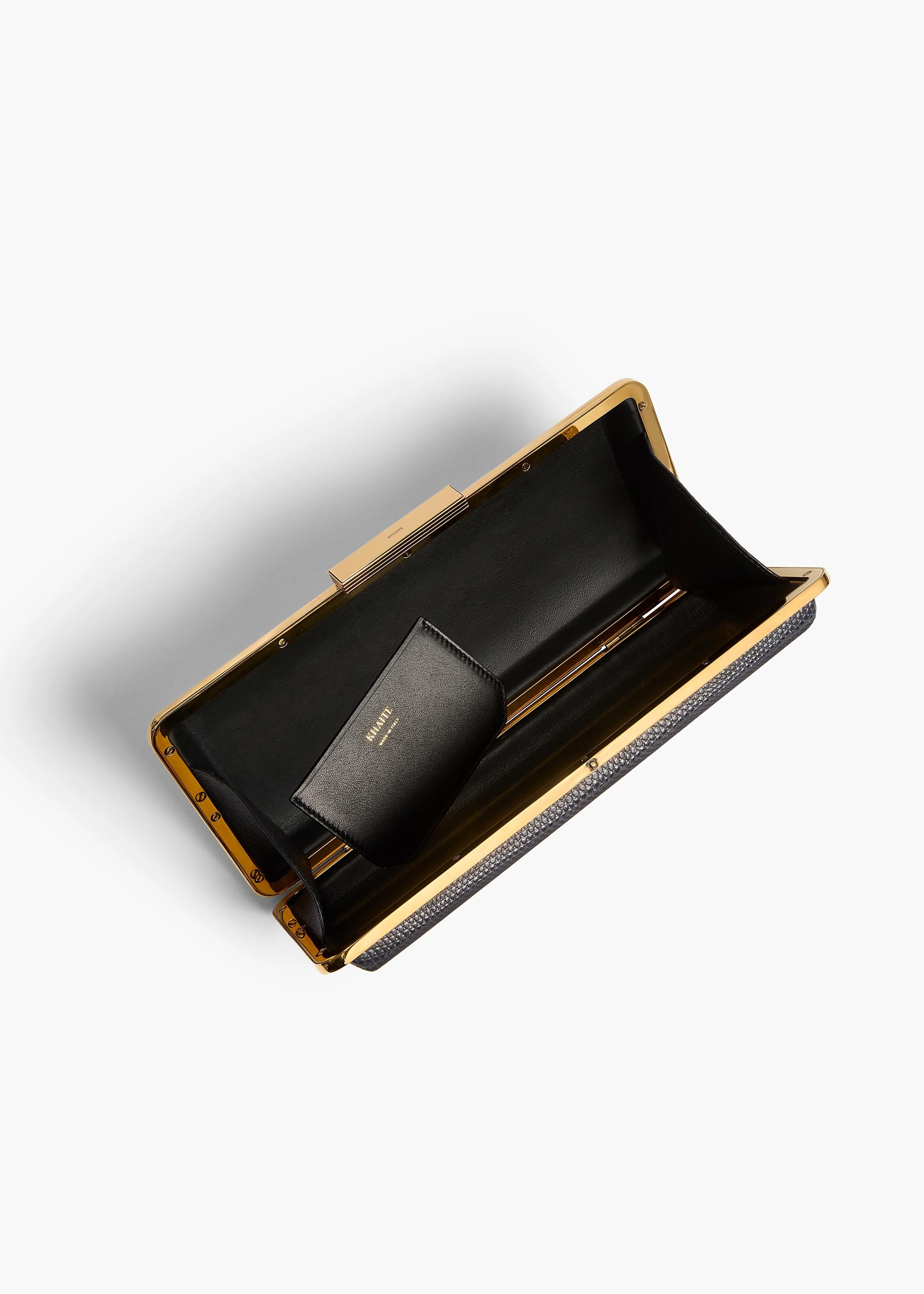 Khaite - Casey Minaudiere in Midnight Lizard - Image 3