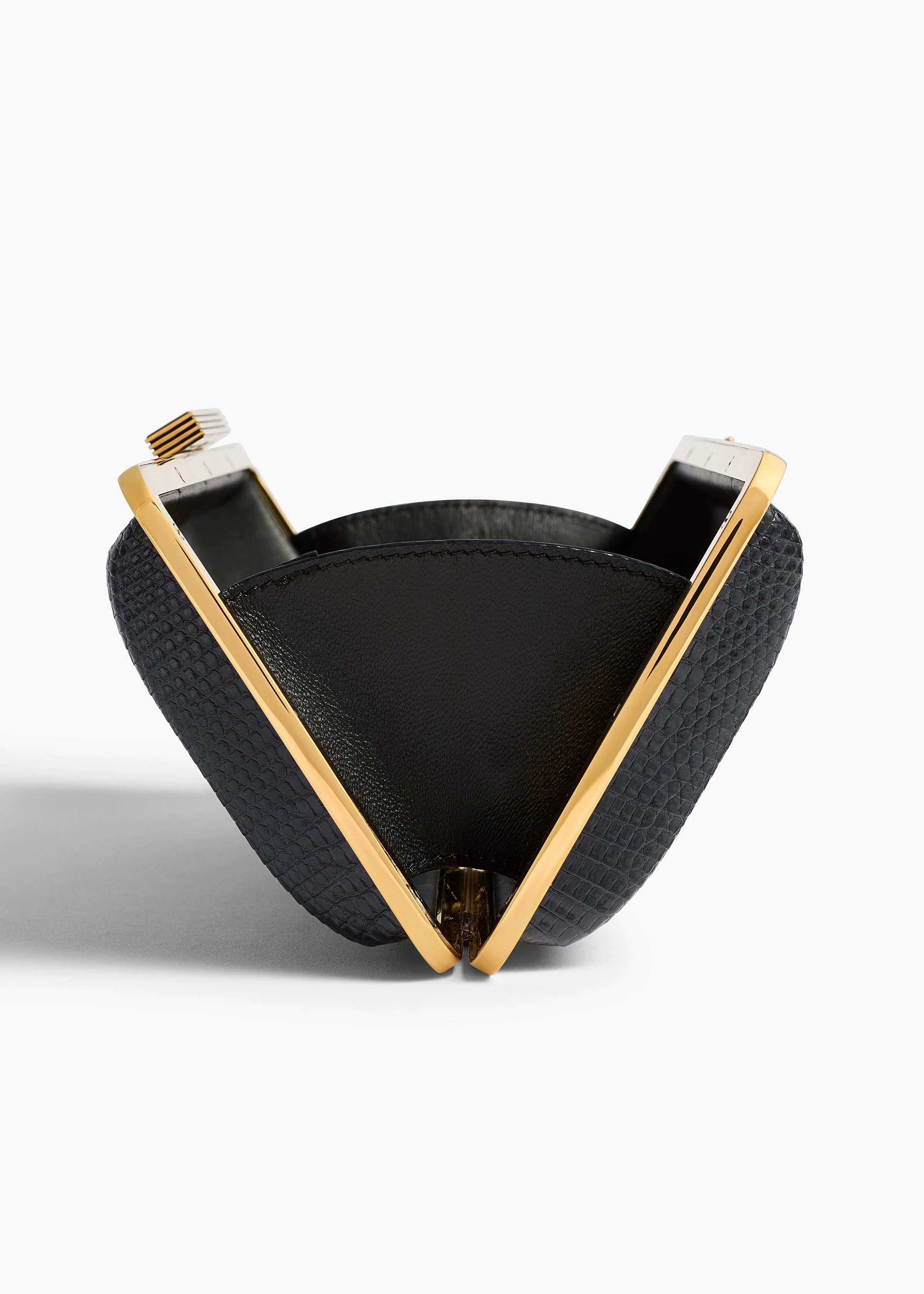 Khaite - Casey Minaudiere in Midnight Lizard - Image 4