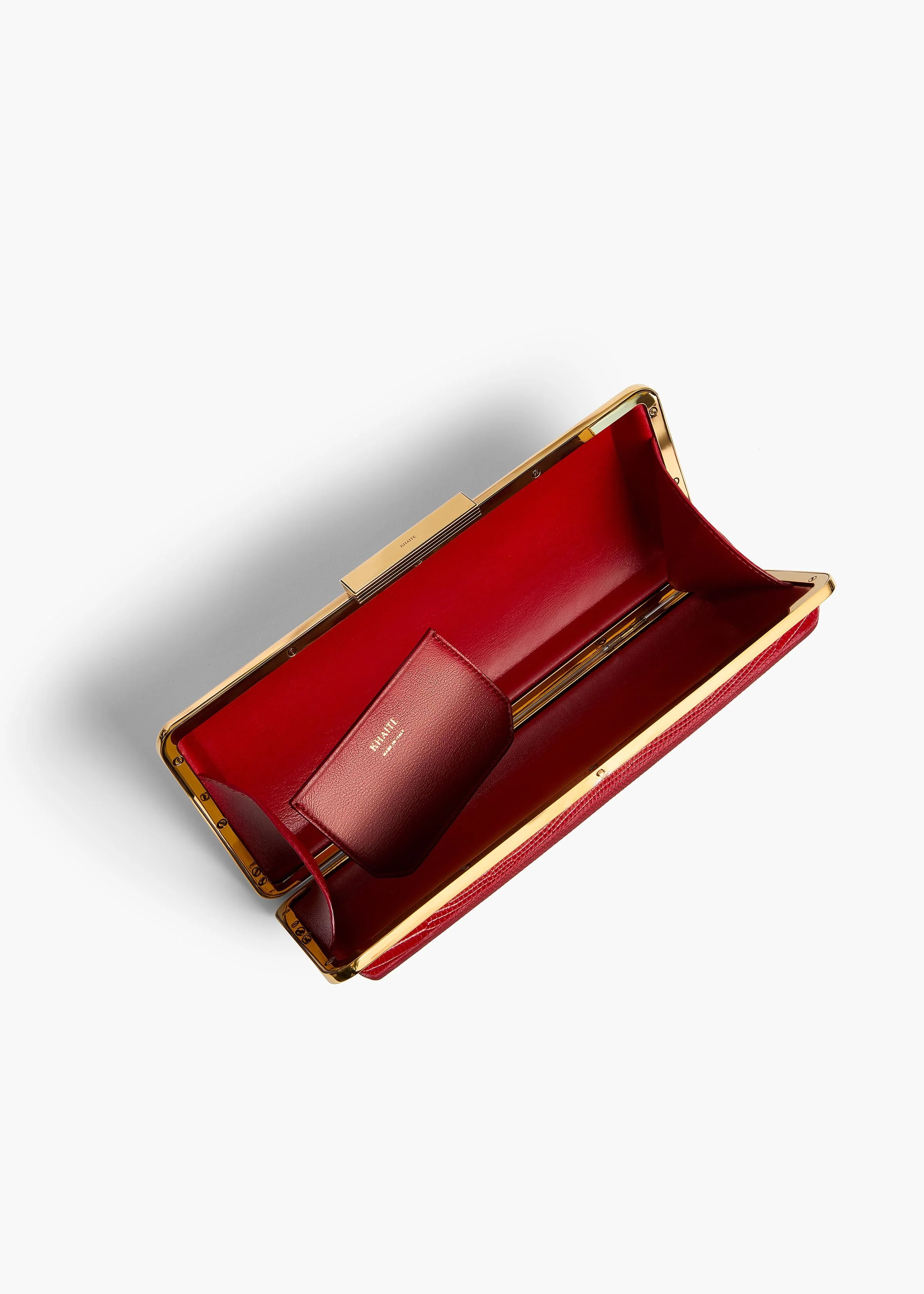 Khaite - Casey Minaudiere in Ruby Lizard - Image 3