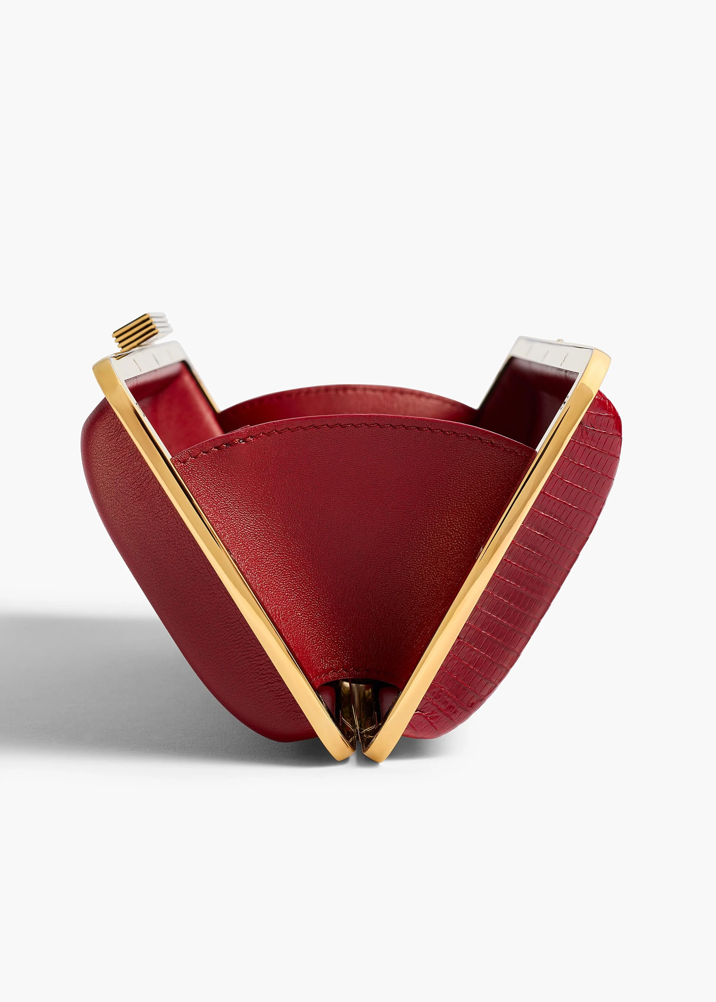 Khaite - Casey Minaudiere in Ruby Lizard - Image 4