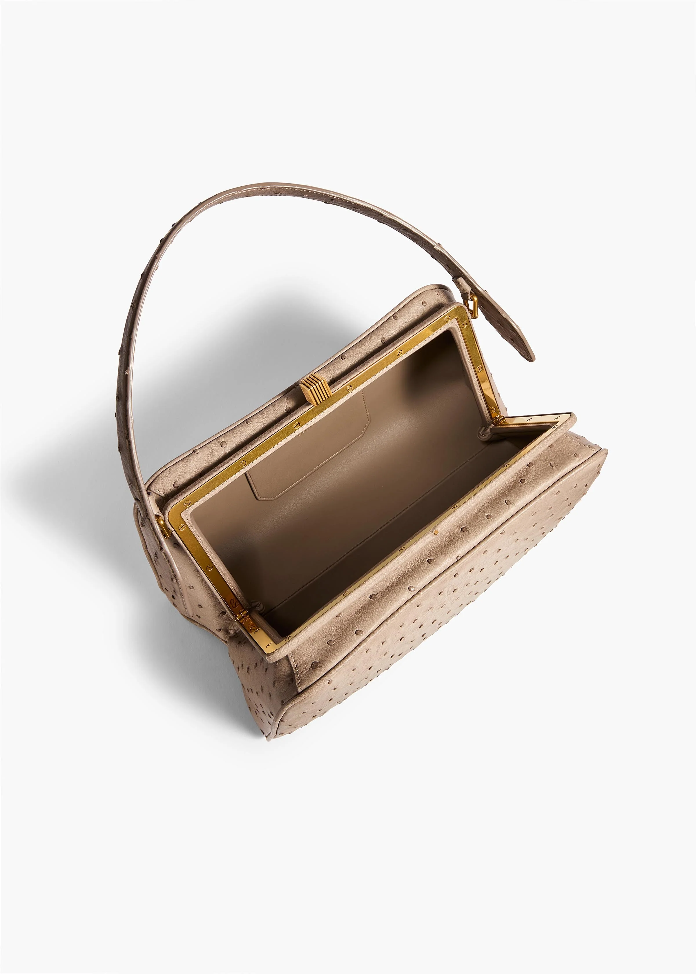 Khaite - Cate Handbag in Mink - Image 3