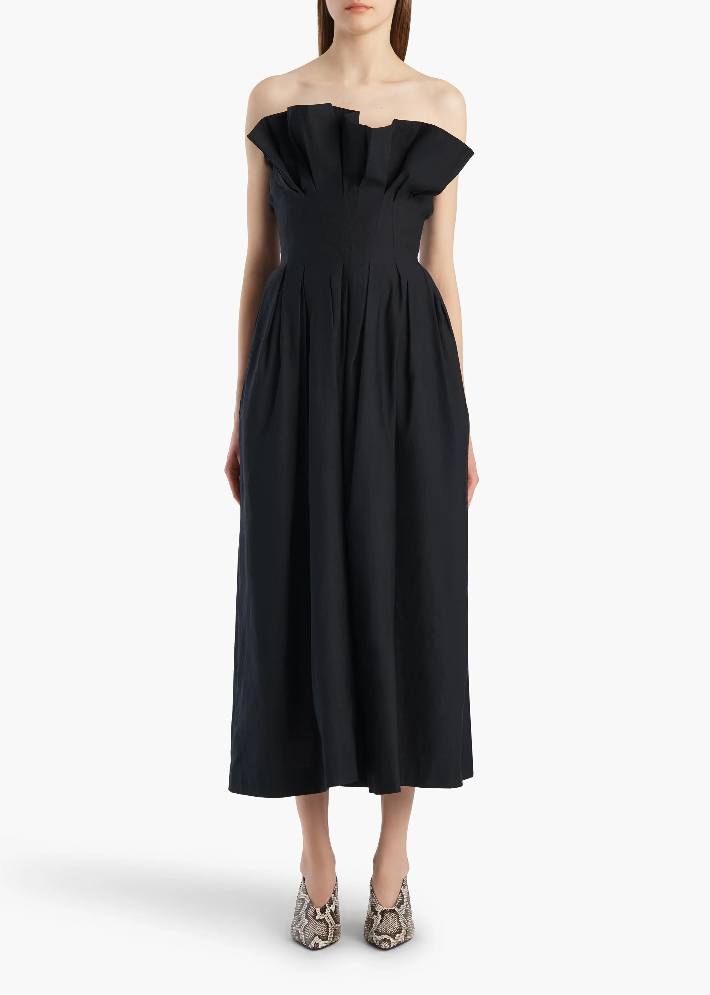 Khaite - Claude Dress in Black - Image 2
