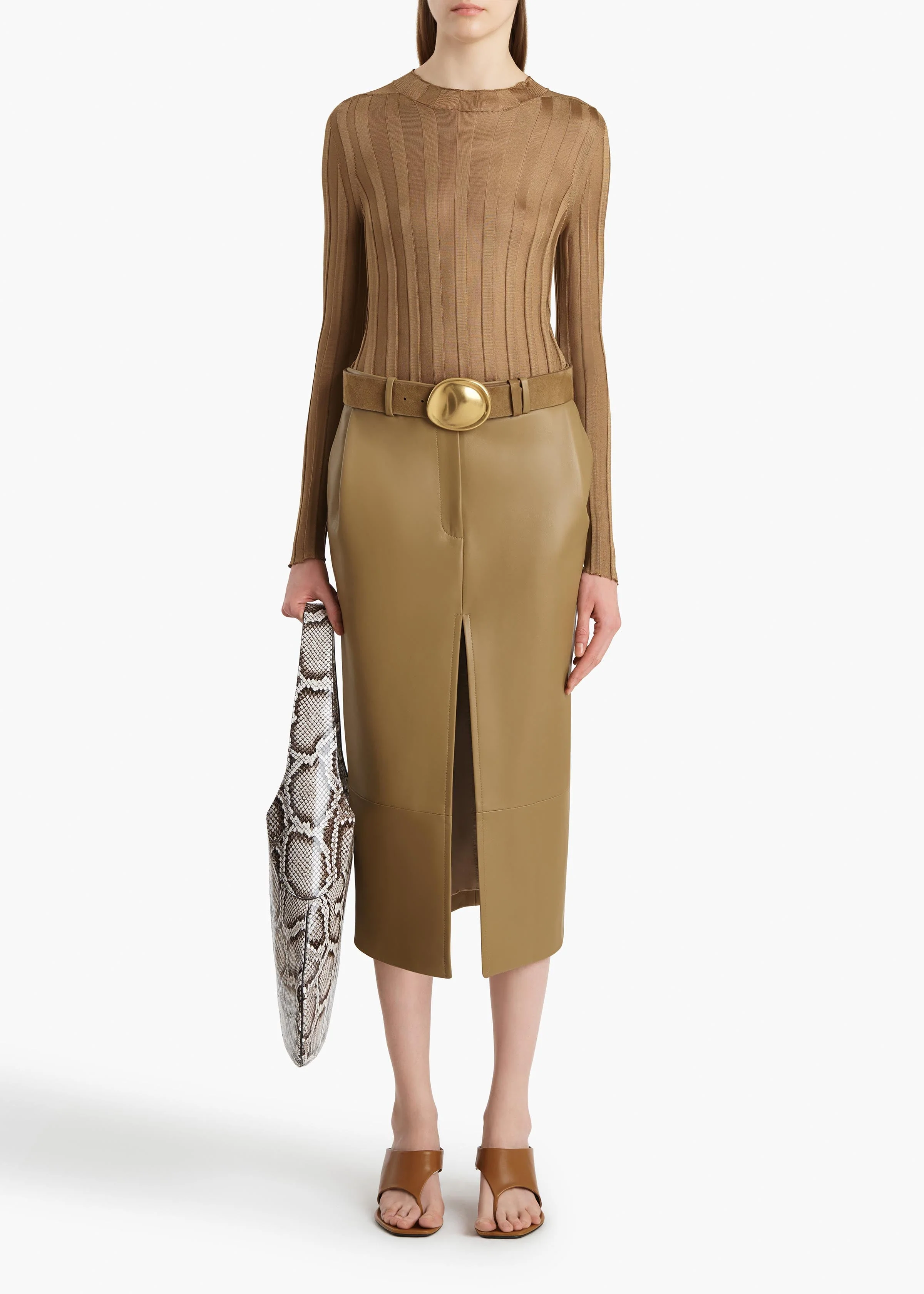 Khaite - Cosette Top in Carob - Image 2