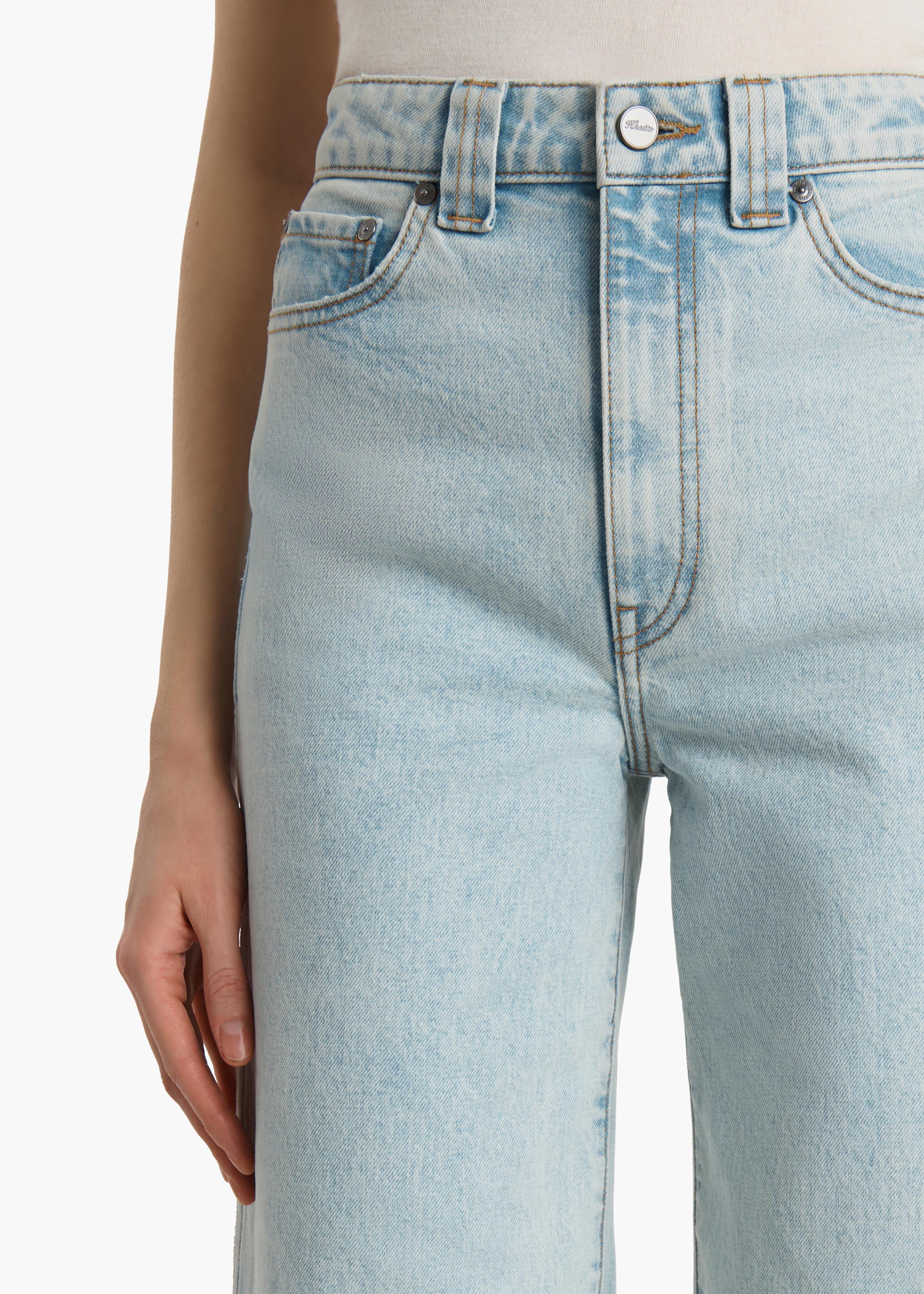 Khaite - Dane Stretch Jean in Shelburne - Image 5