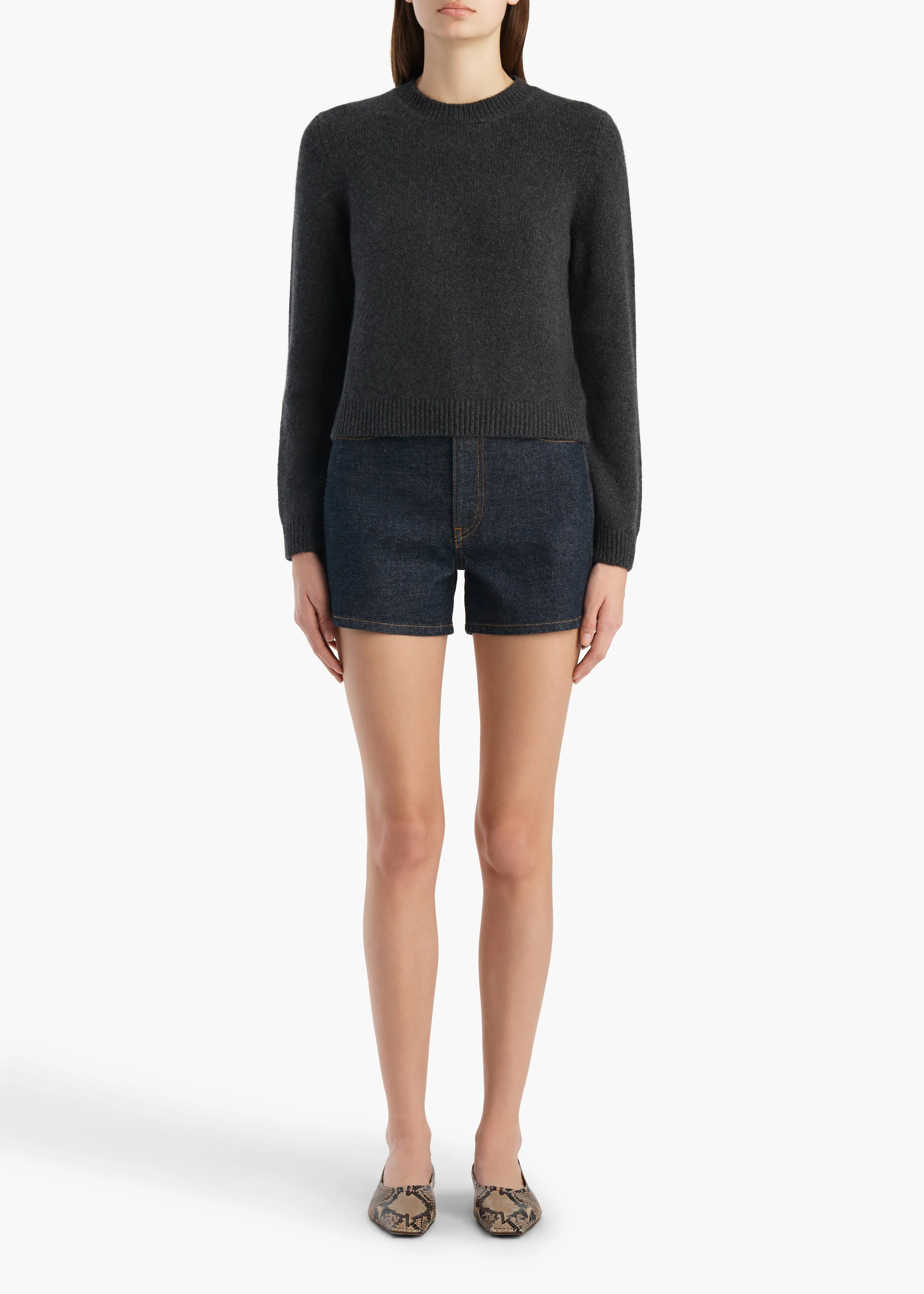 Khaite - Danya Short in Benson - Image 2